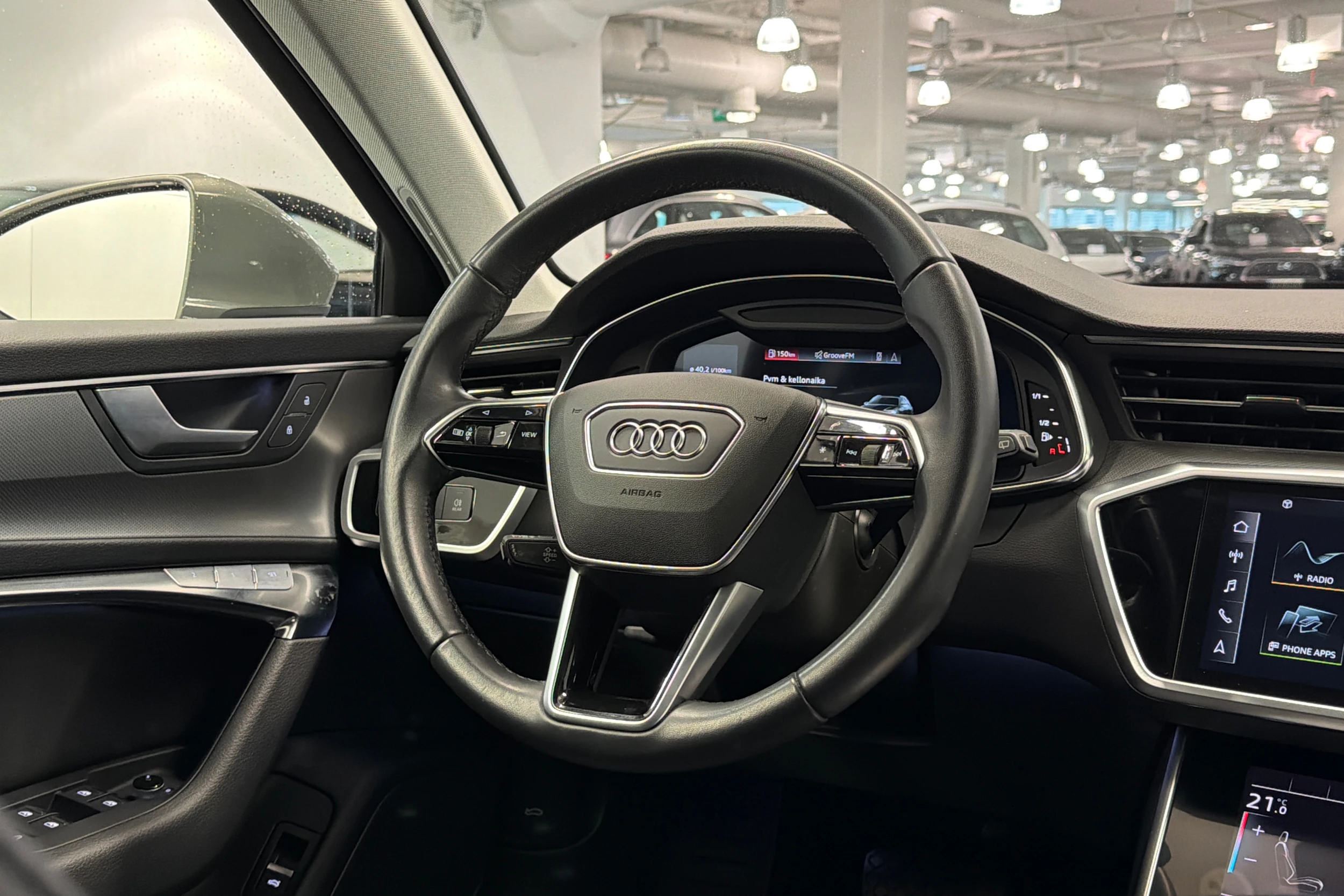 Harmaa Audi A6 2023 kuva 19.