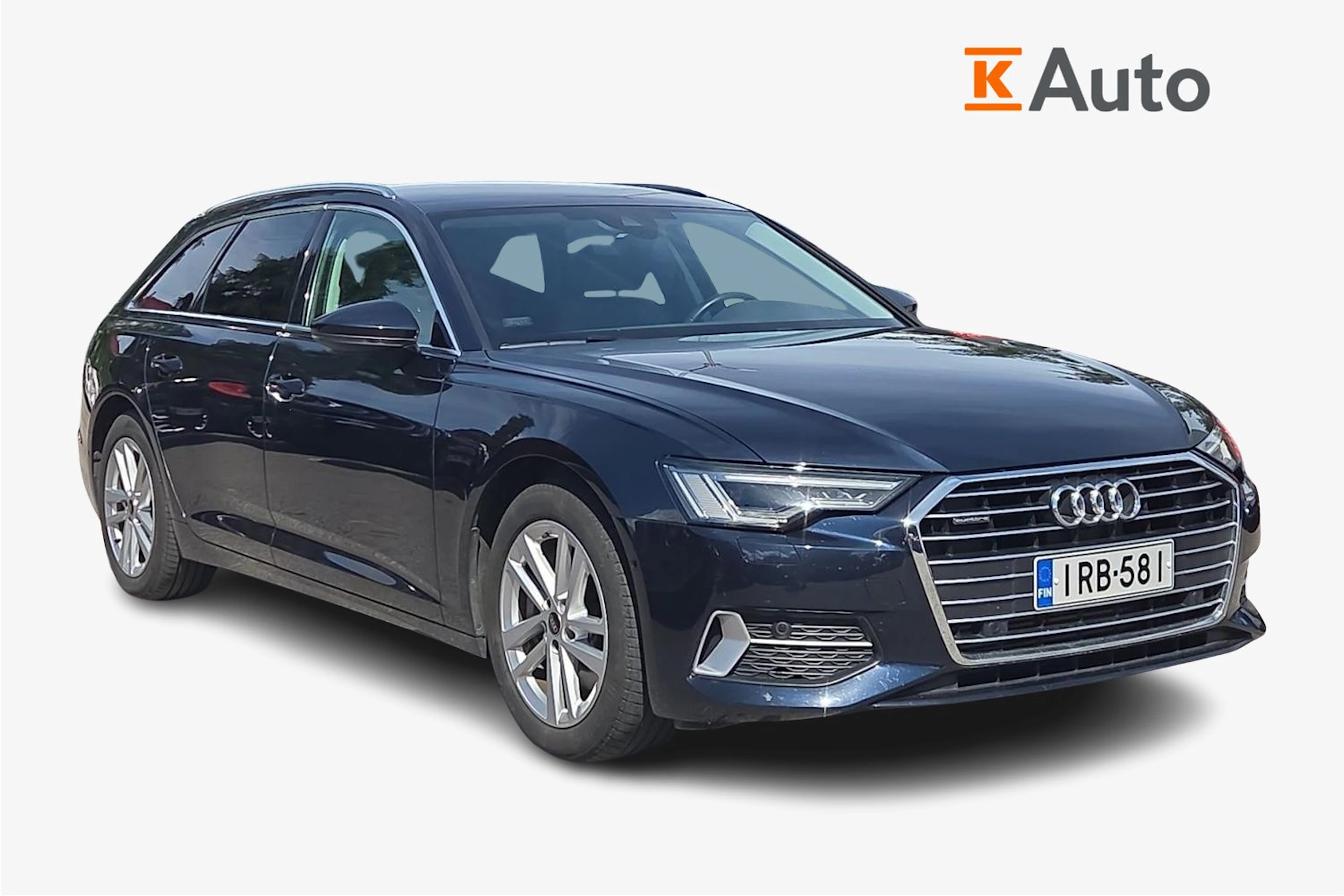 sininen Audi A6 2023 kuva 1.