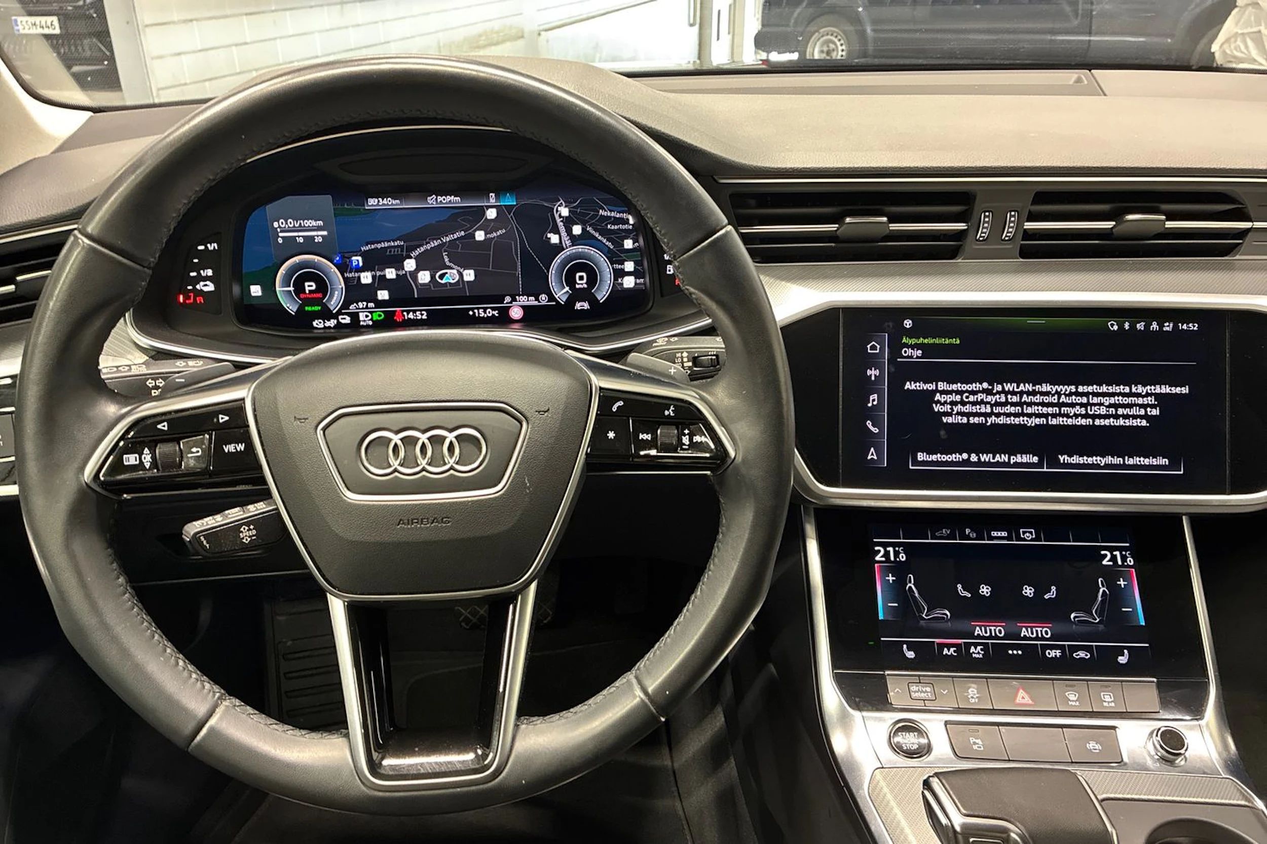 sininen Audi A6 2023 kuva 11.