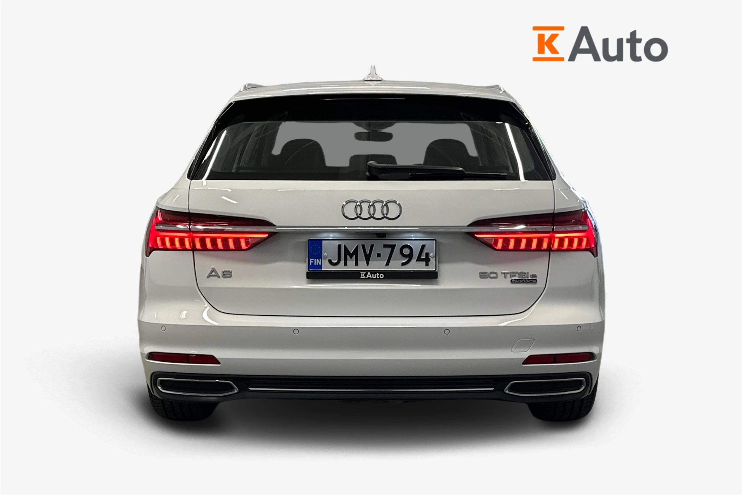 valkoinen Audi A6 2023 kuva 3.
