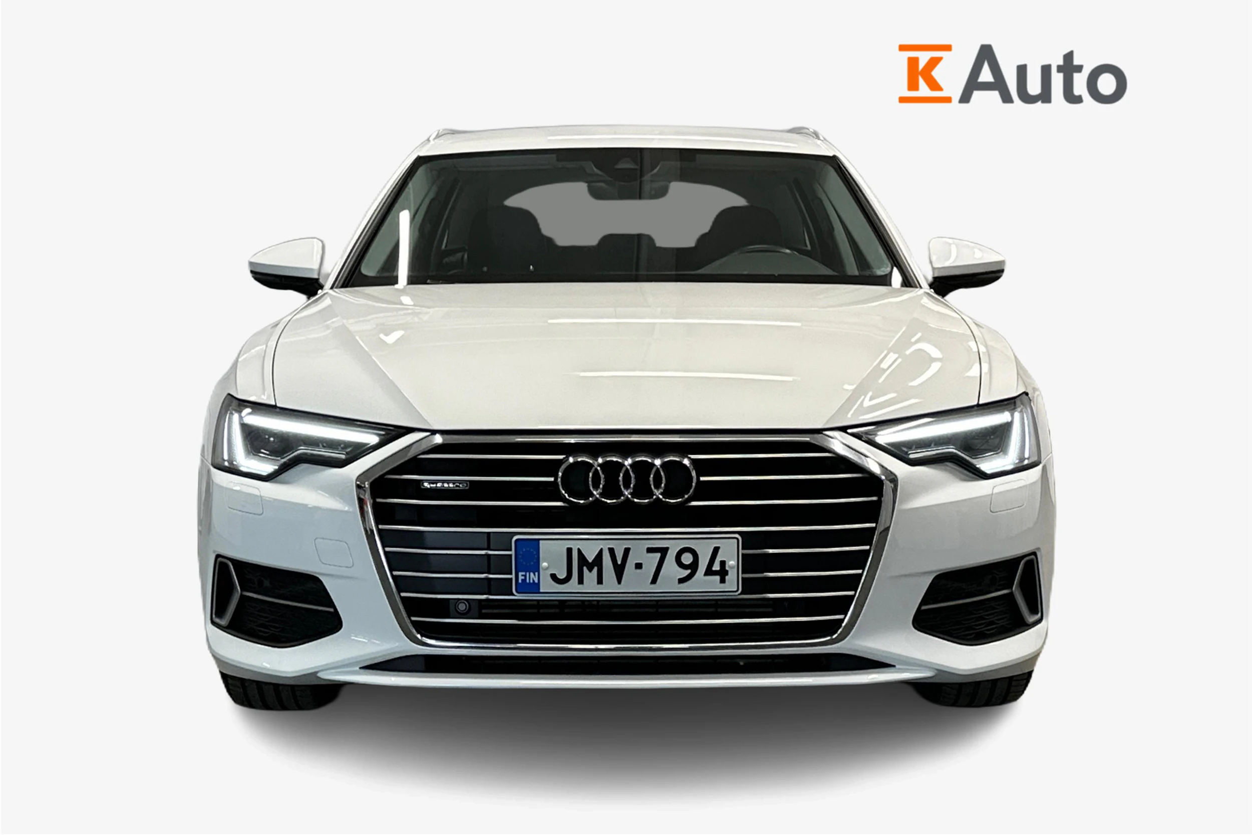valkoinen Audi A6 2023 kuva 4.