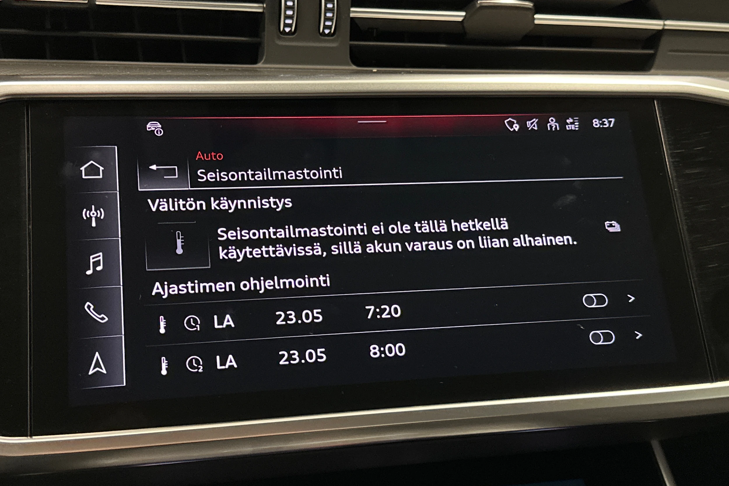 valkoinen Audi A6 2023 kuva 25.