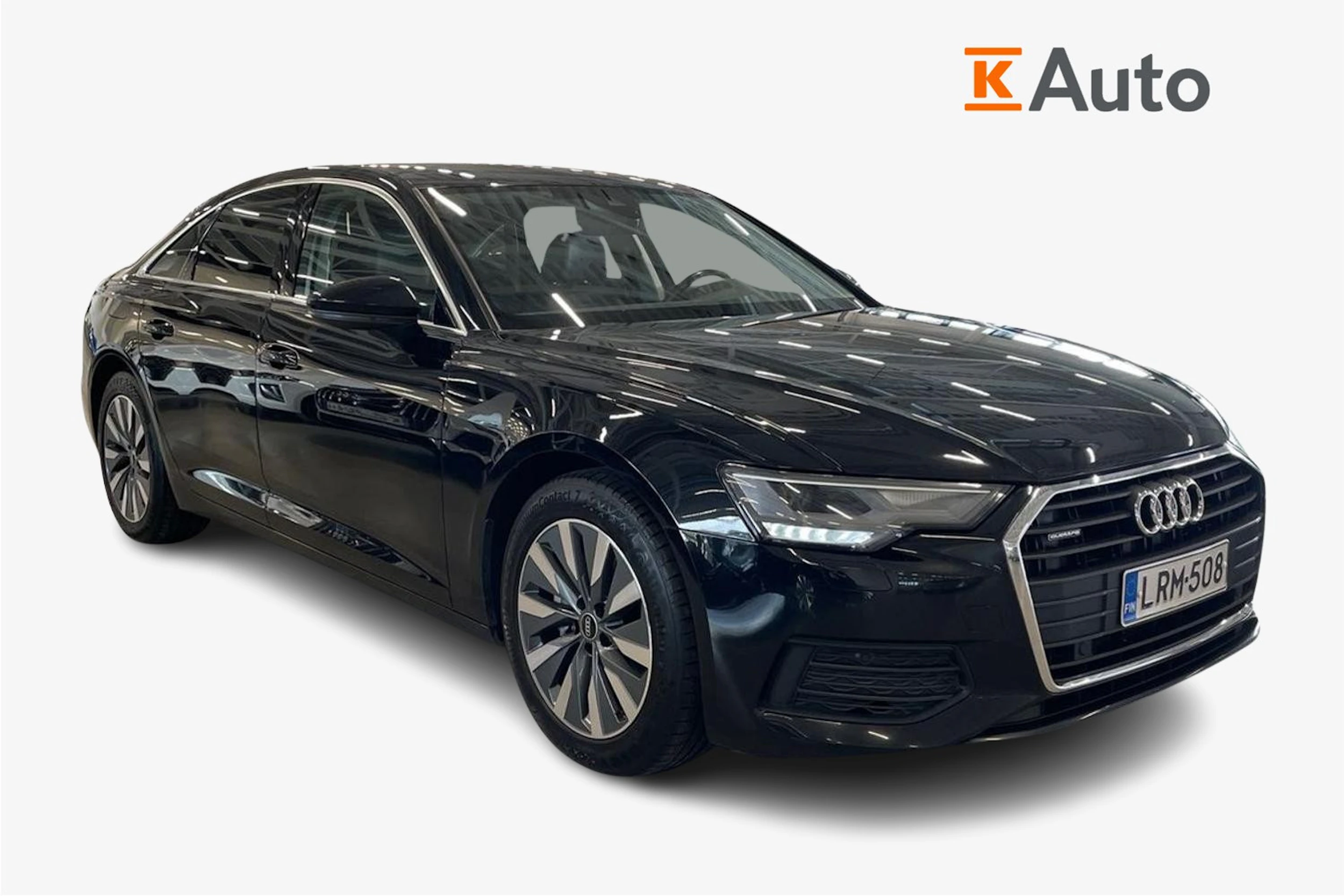 musta Audi A6 2023 kuva 1.