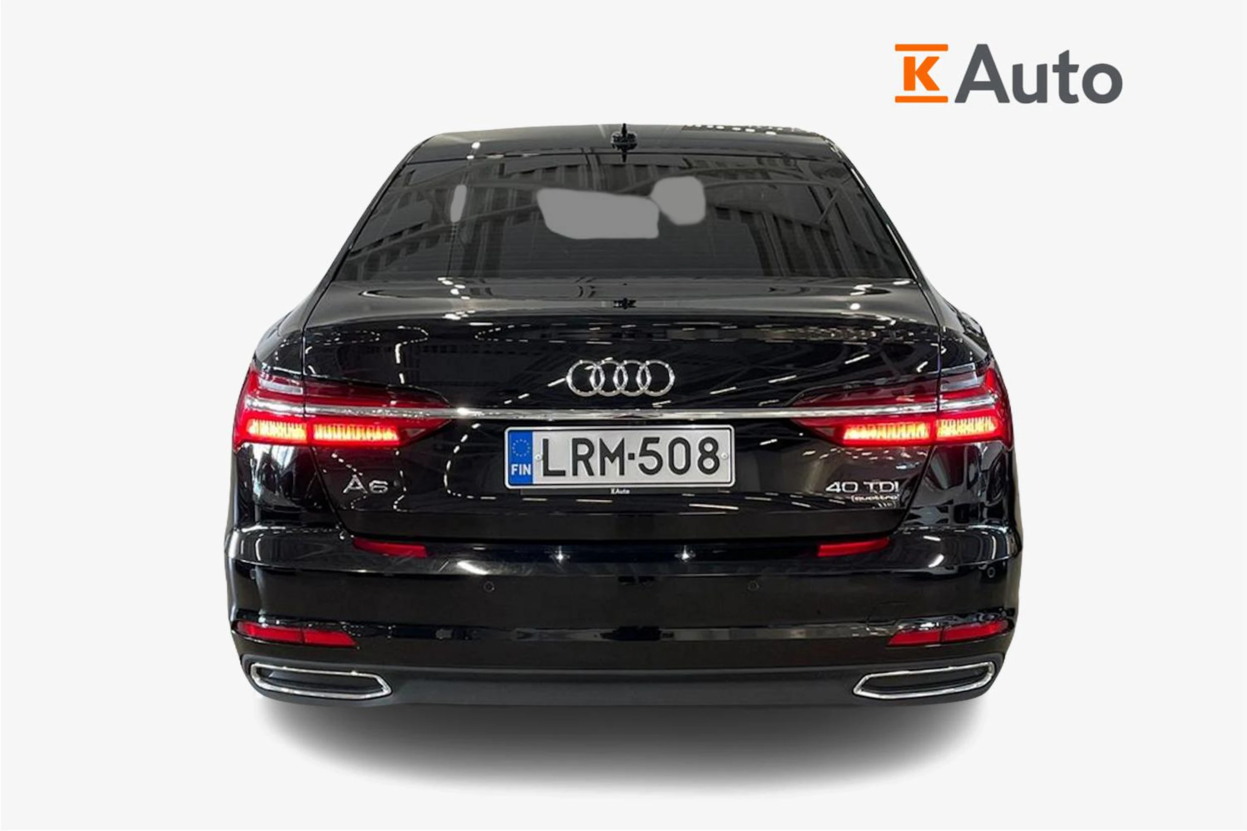 musta Audi A6 2023 kuva 3.