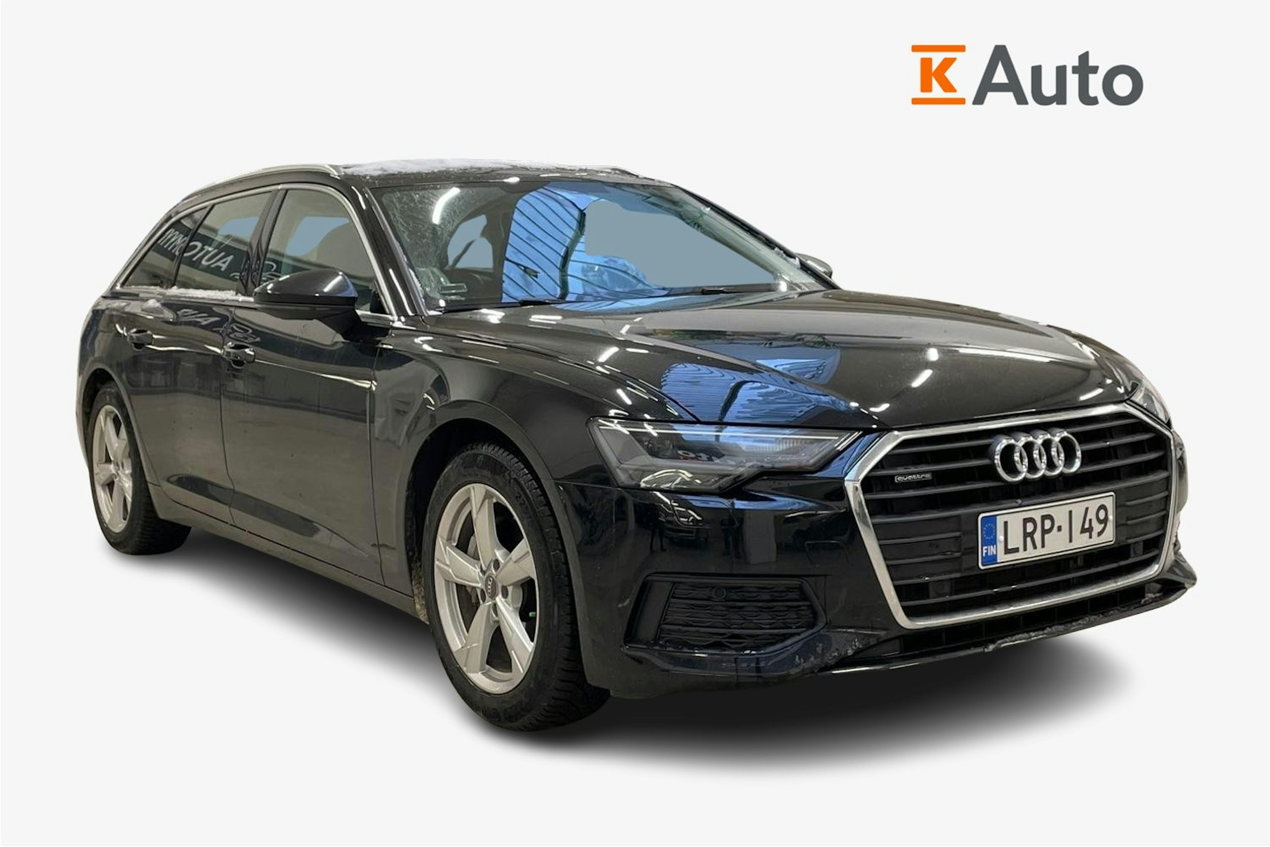 musta Audi A6 2023 kuva 1.