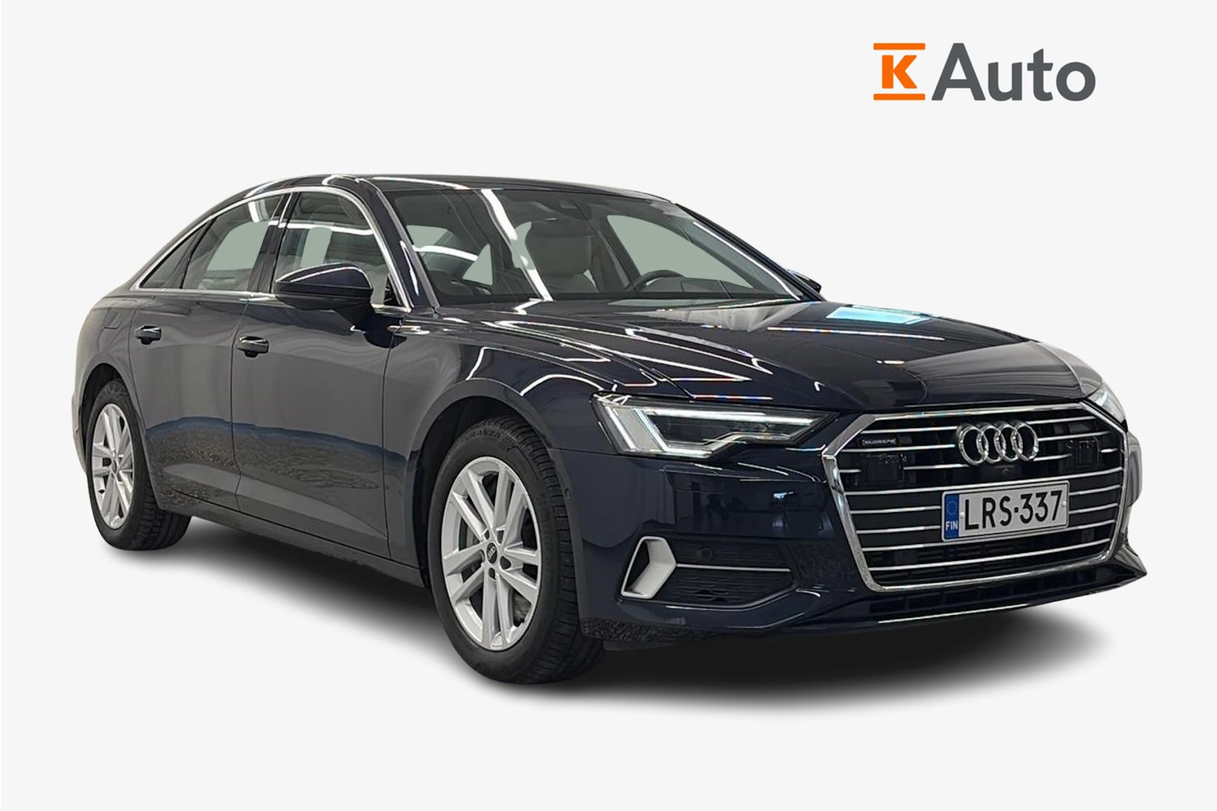 sininen Audi A6 2023 kuva 1.