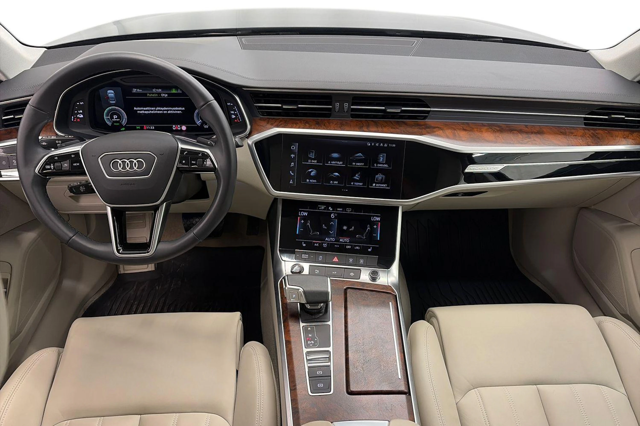 sininen Audi A6 2023 kuva 7.