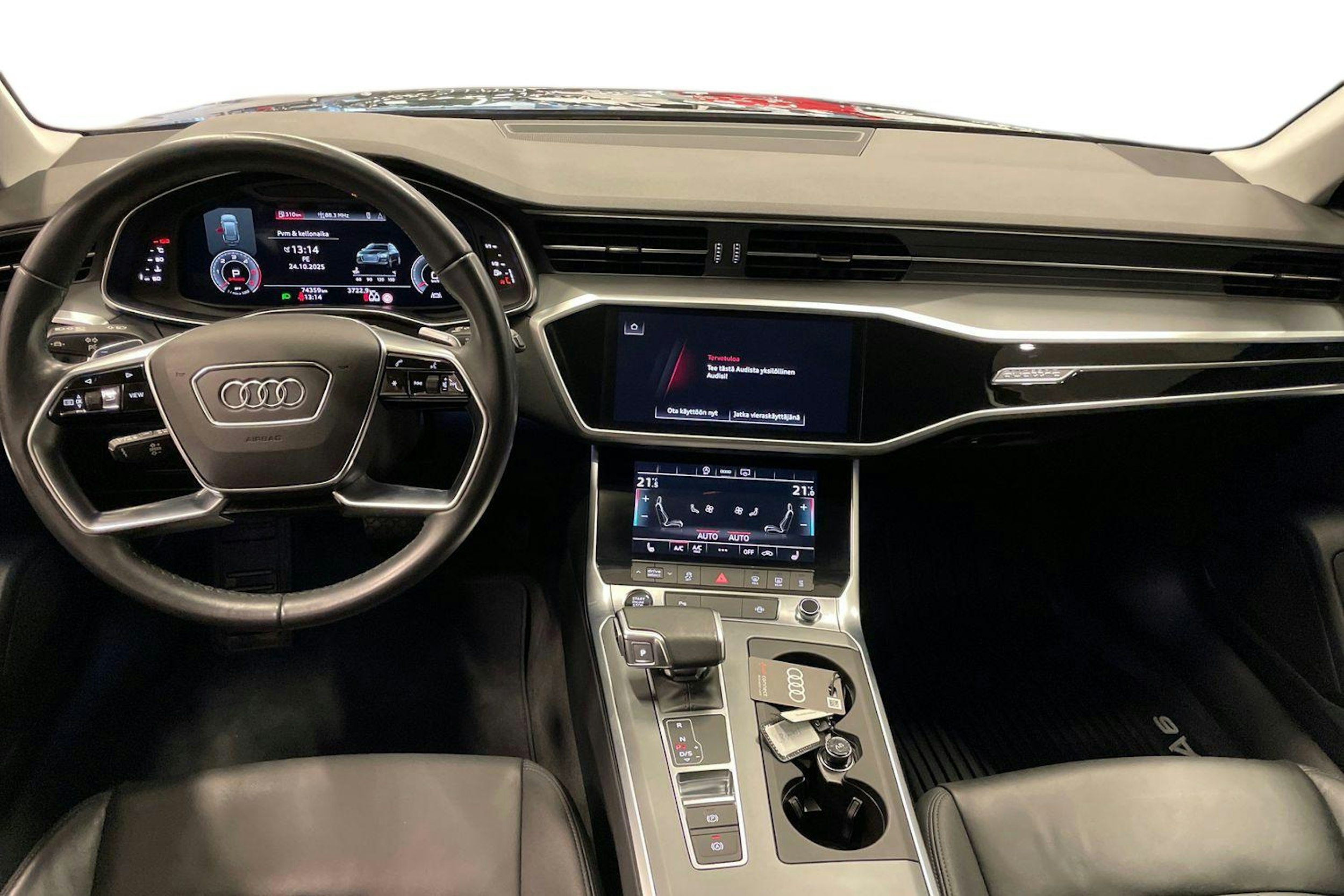 Musta Audi A6 2023 kuva 7.