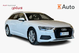 Valkoinen Audi A6 2023 kuva 1.