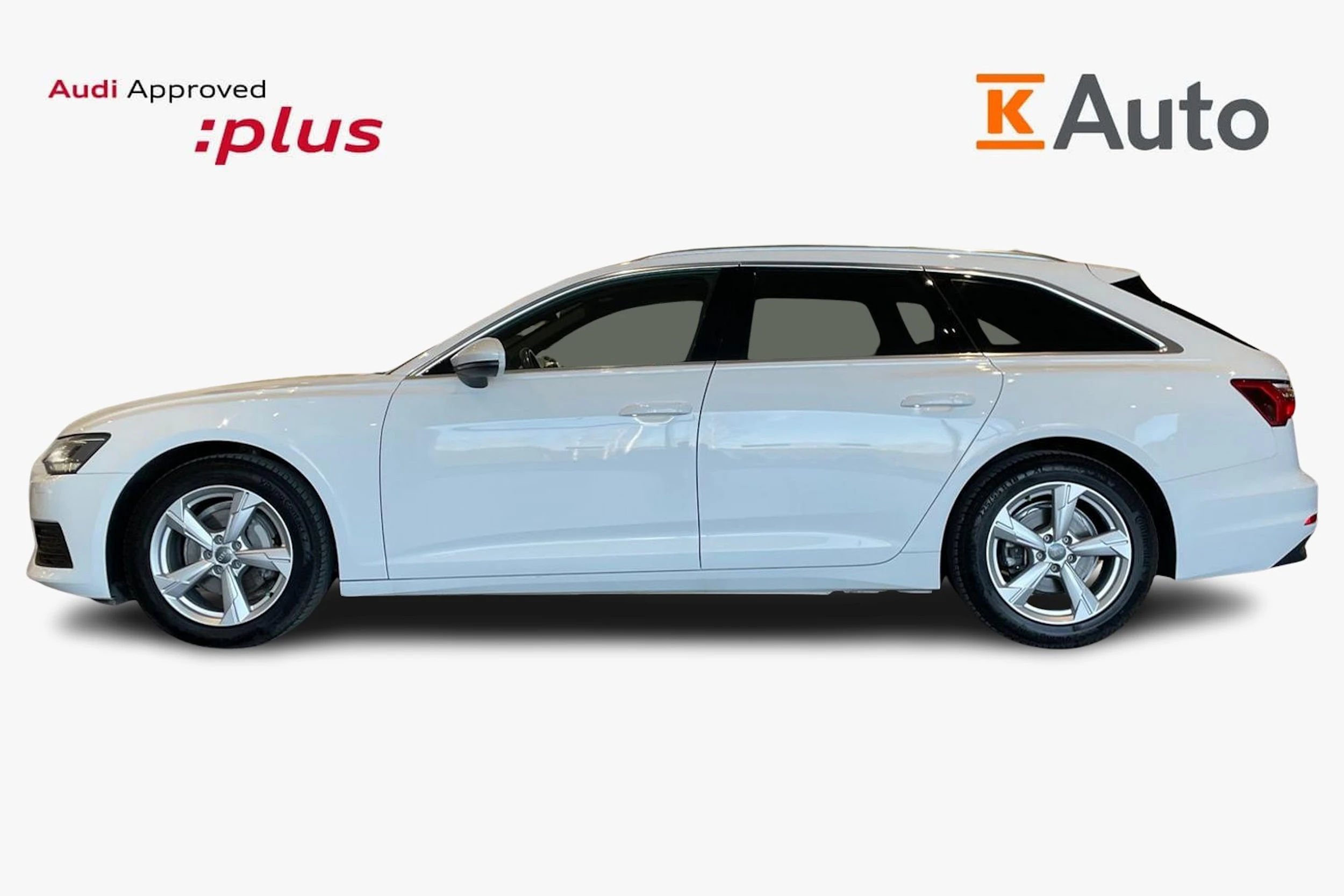 Valkoinen Audi A6 2023 kuva 5.