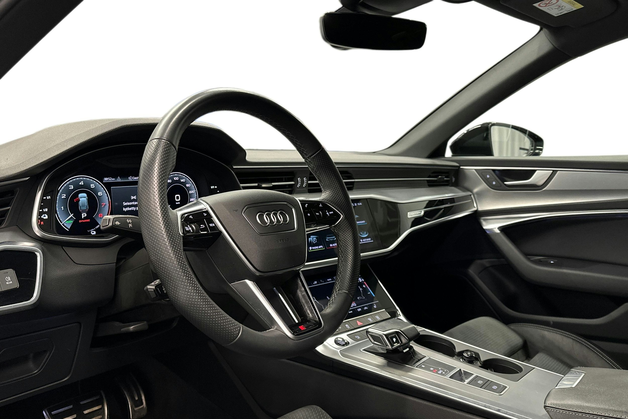 musta Audi A6 2023 kuva 7.