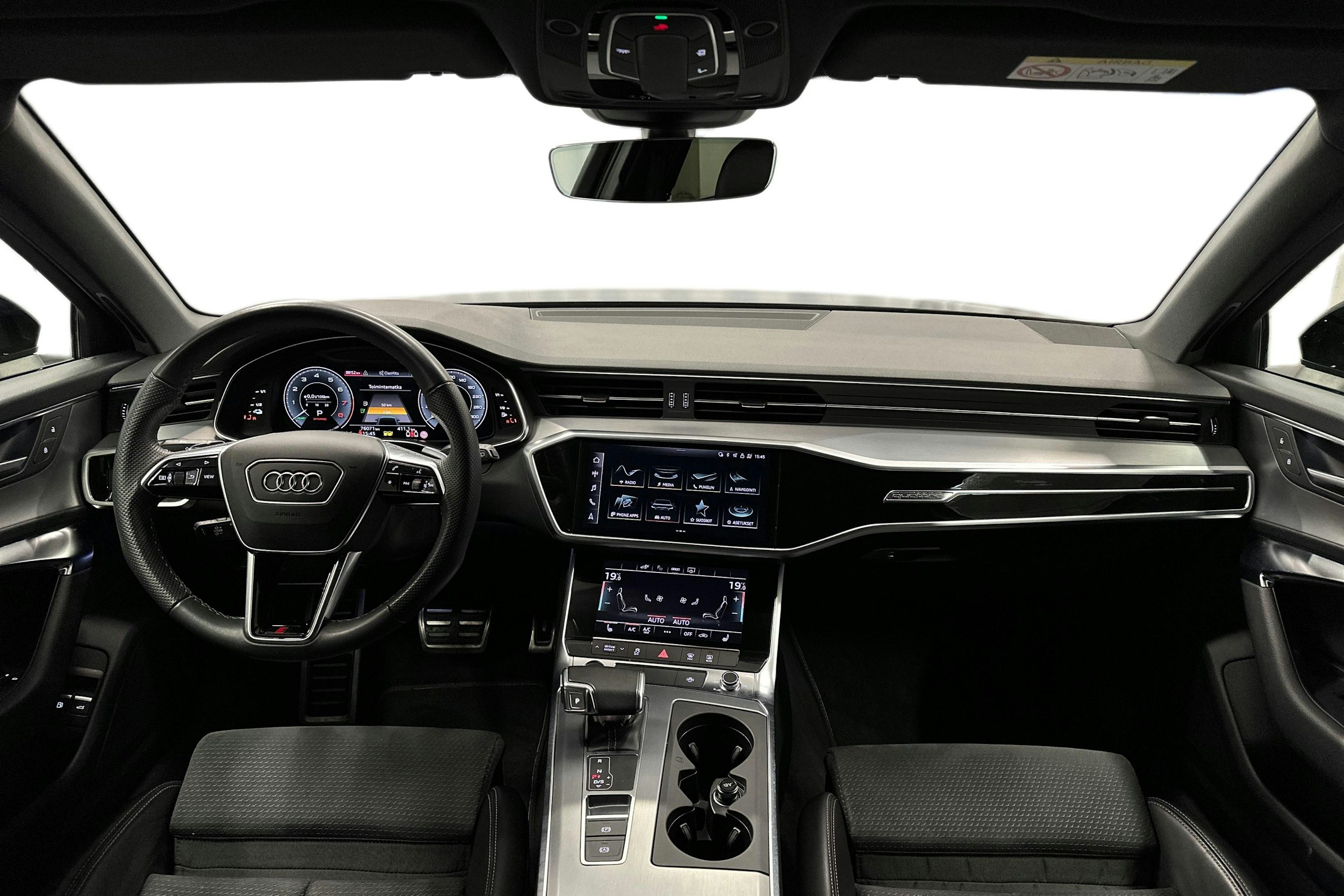 musta Audi A6 2023 kuva 9.