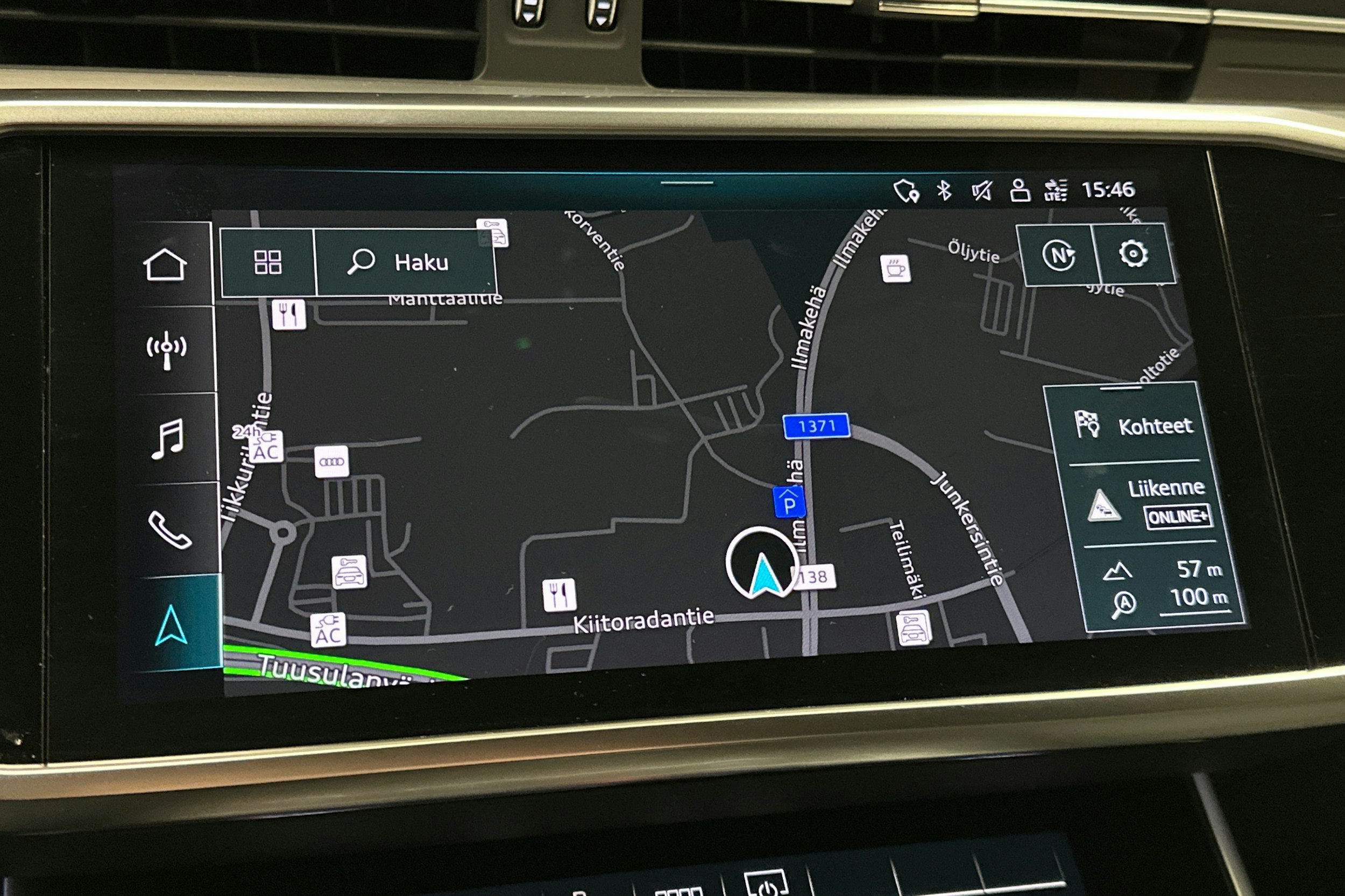 musta Audi A6 2023 kuva 24.