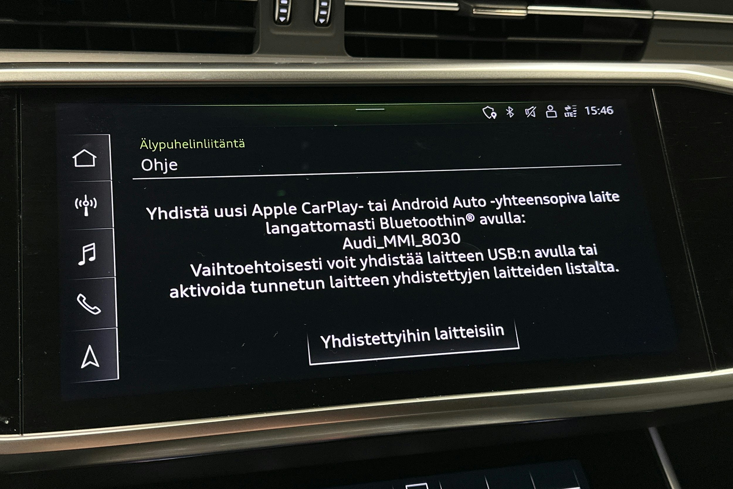 musta Audi A6 2023 kuva 25.