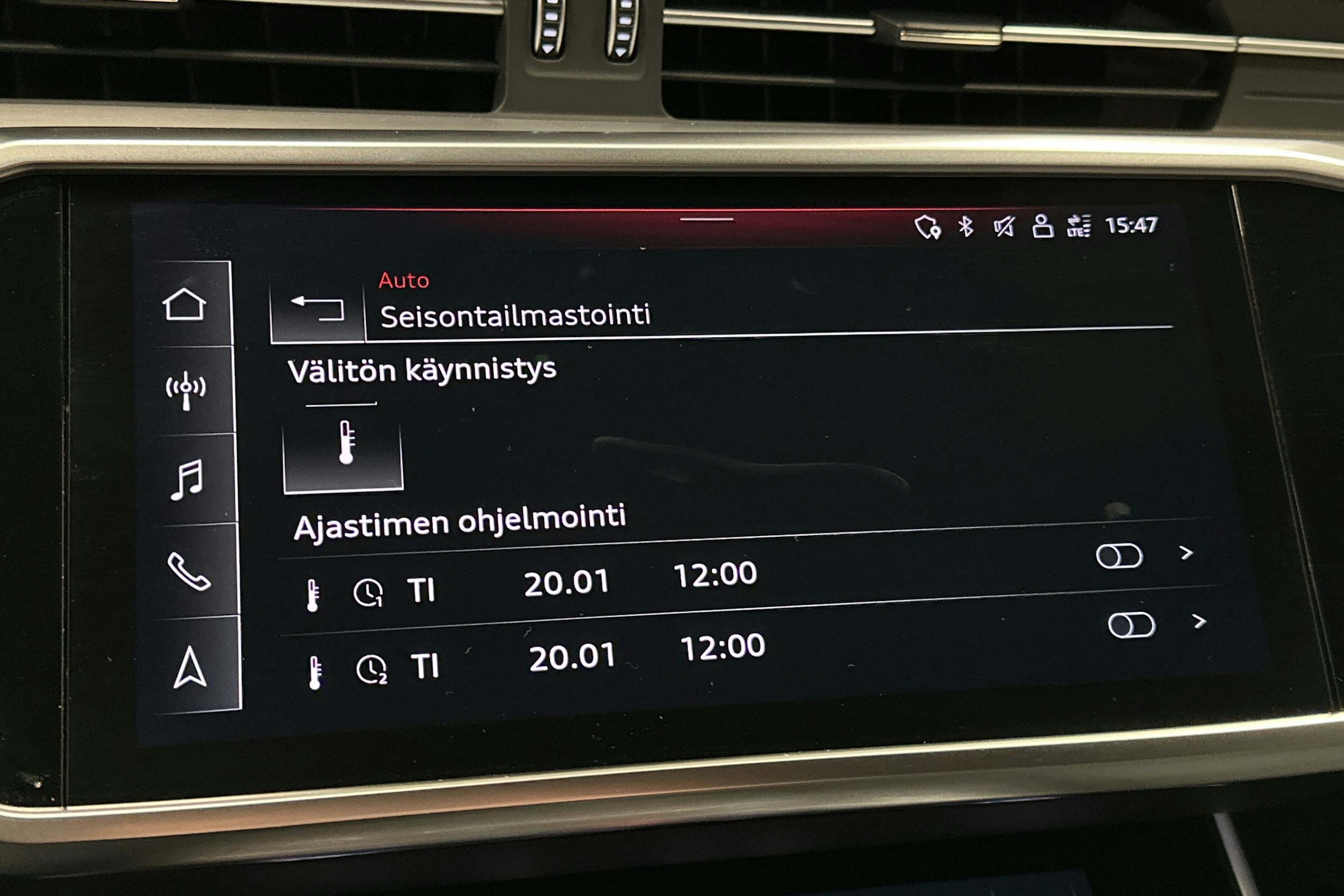 musta Audi A6 2023 kuva 26.