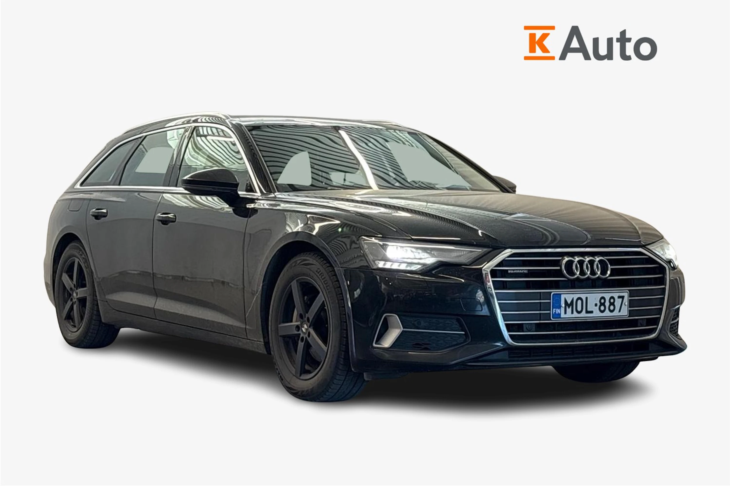 musta Audi A6 2023 kuva 1.