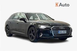 musta Audi A6 2023 kuva 1.