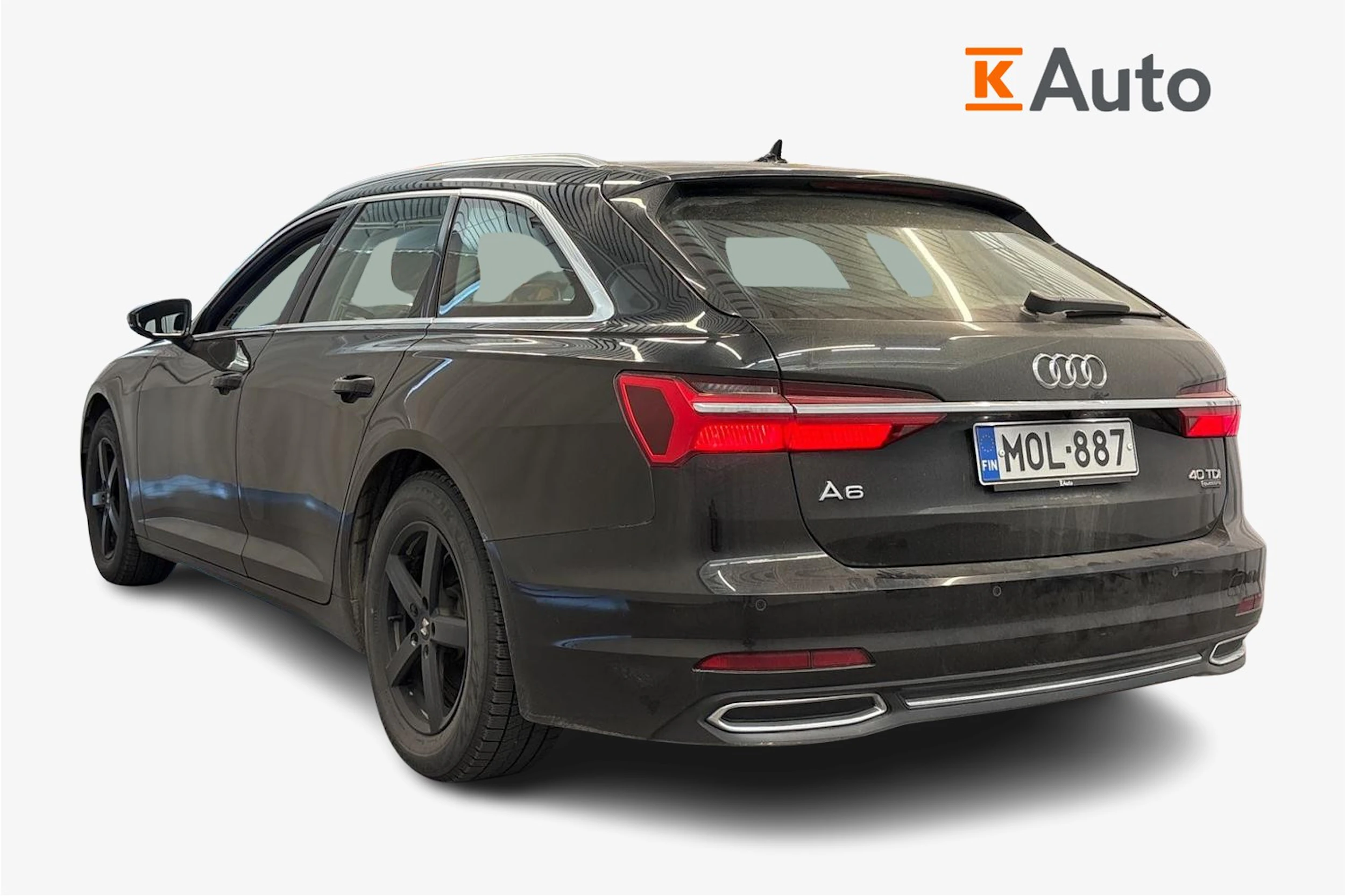 musta Audi A6 2023 kuva 2.