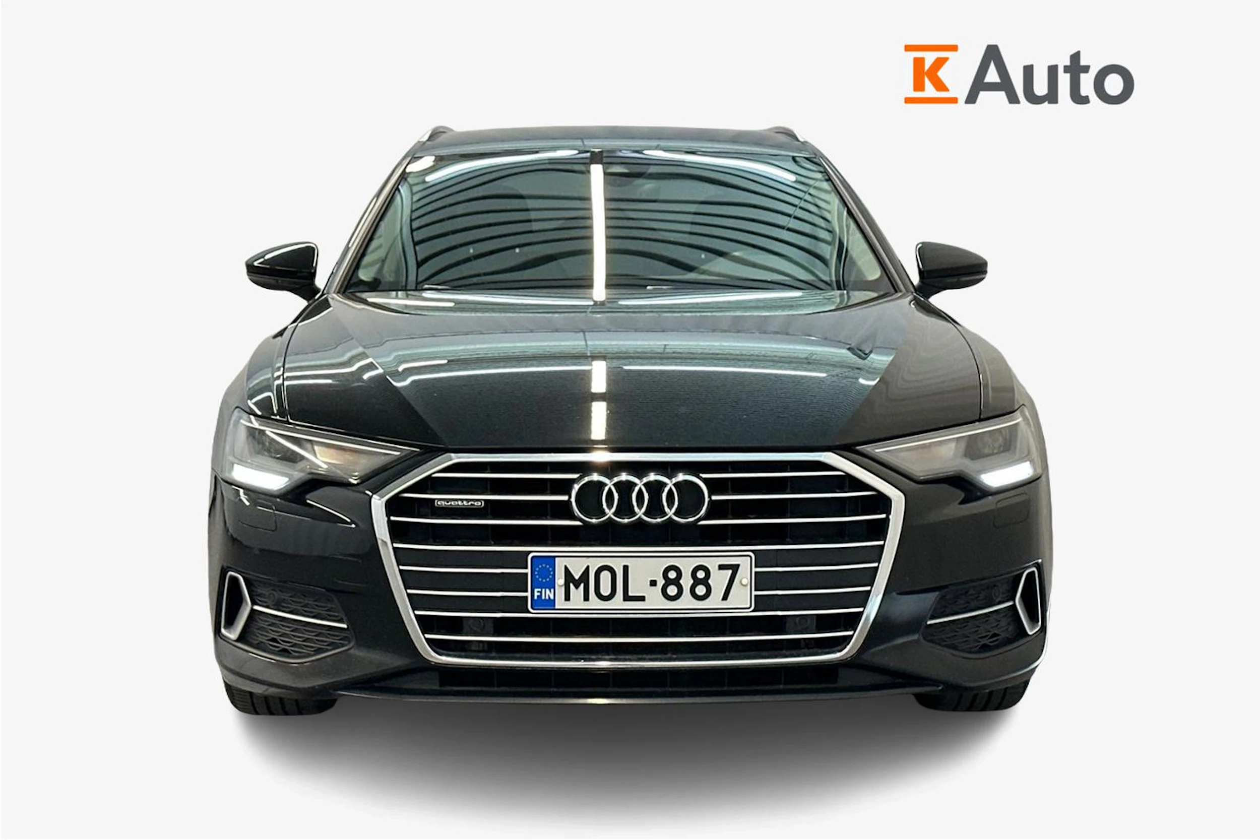 musta Audi A6 2023 kuva 5.