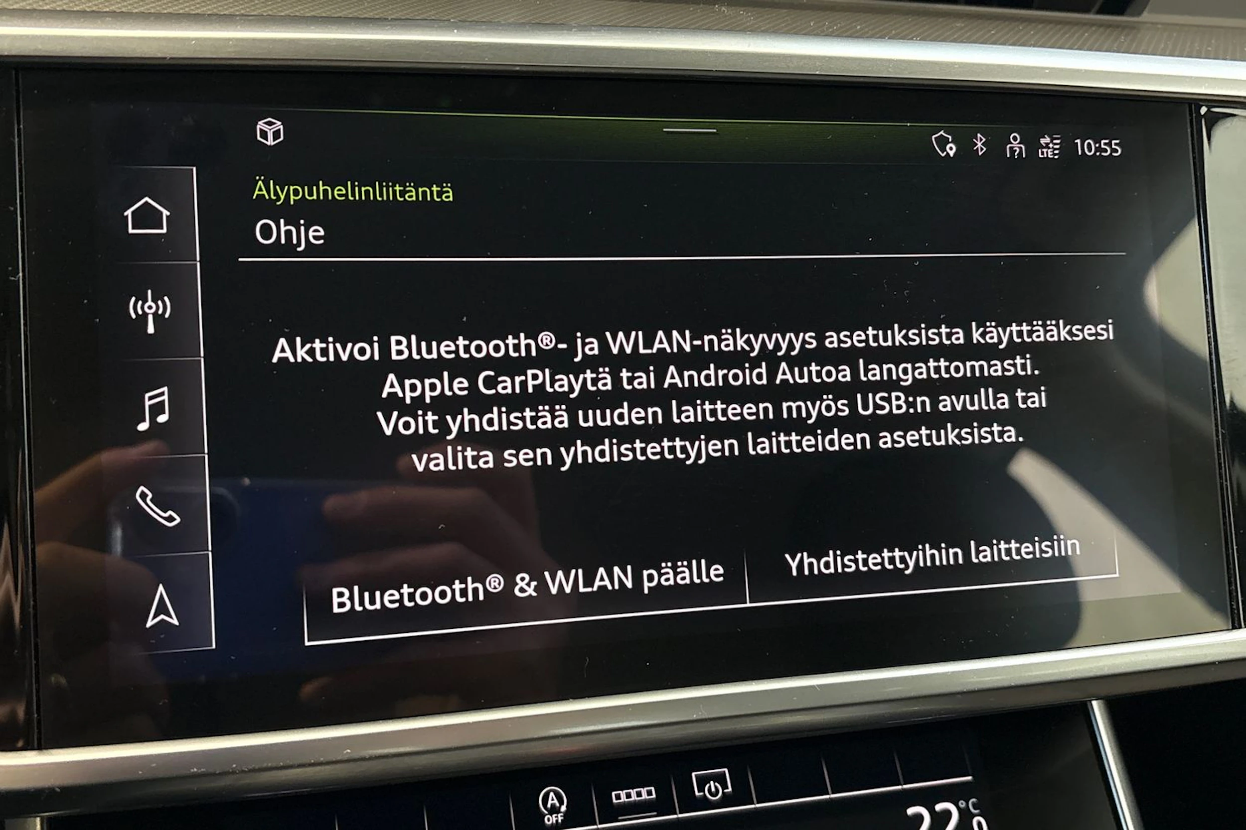 musta Audi A6 2023 kuva 19.