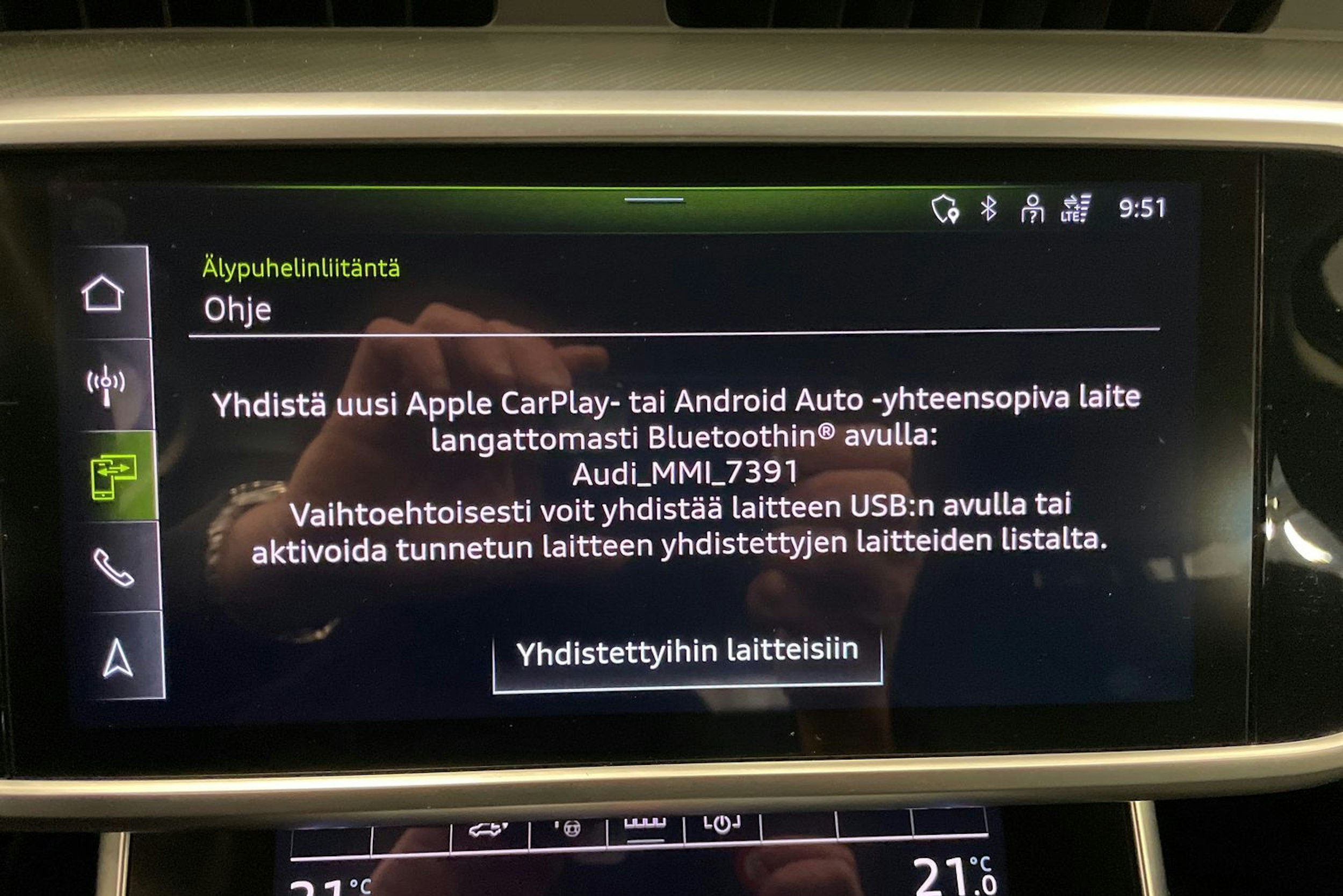 Musta Audi A6 2023 kuva 23.