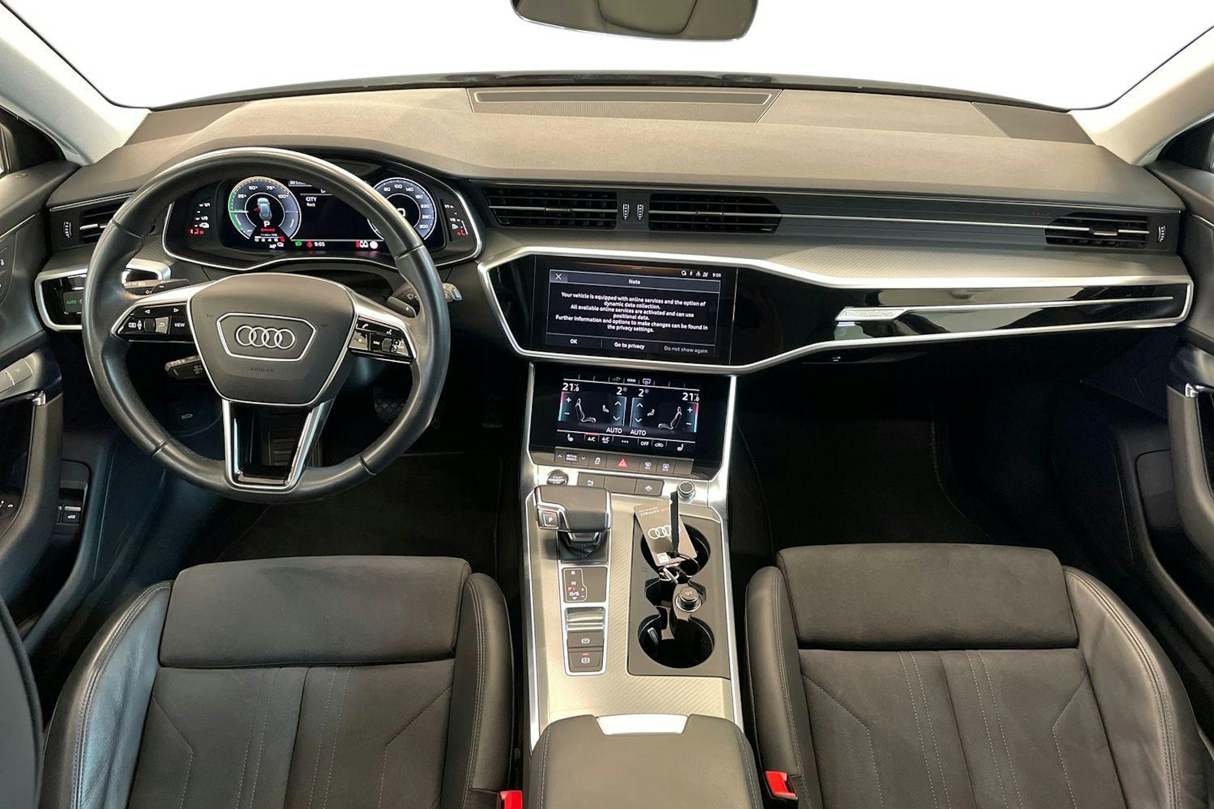 valkoinen Audi A6 2023 kuva 9.