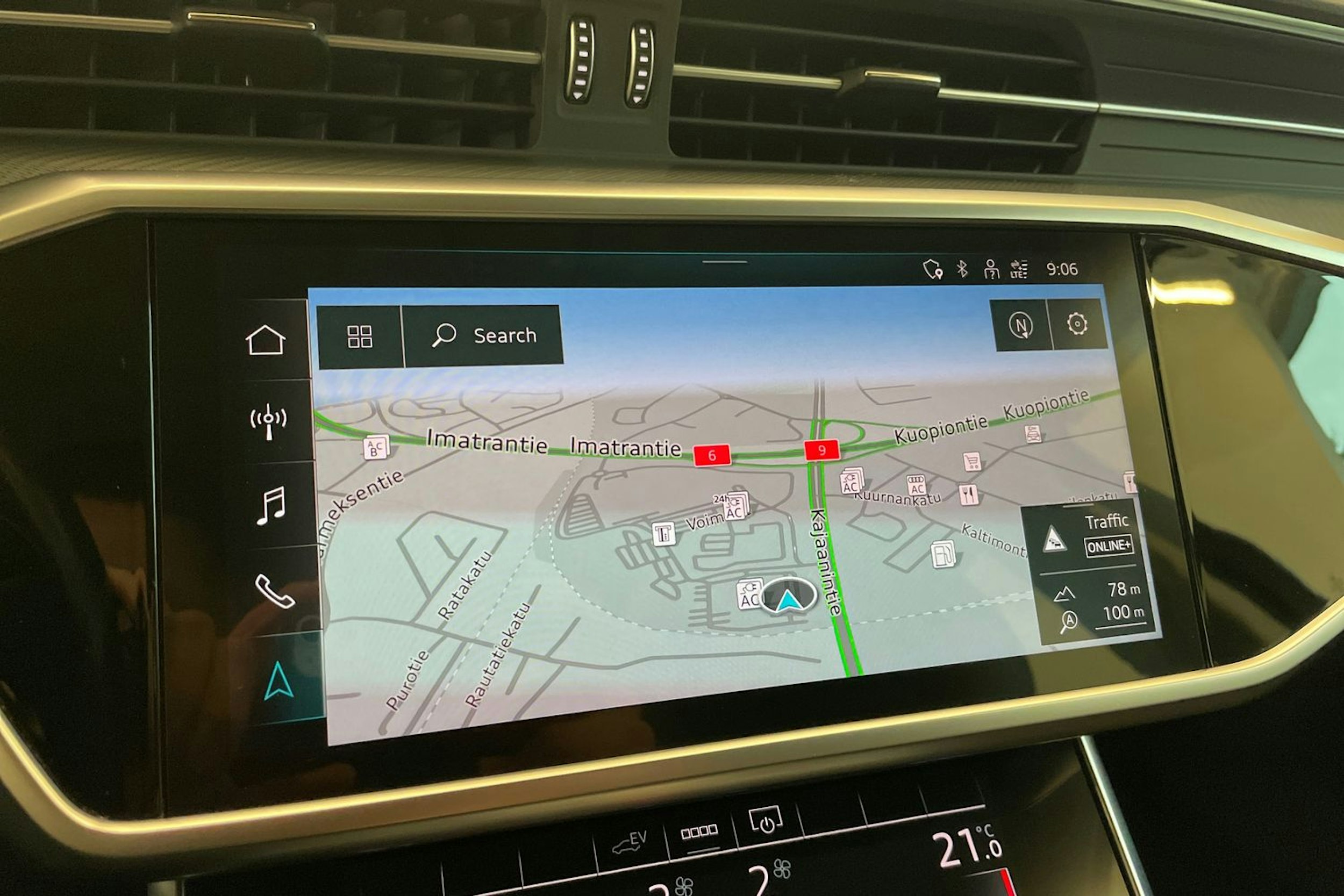 valkoinen Audi A6 2023 kuva 19.