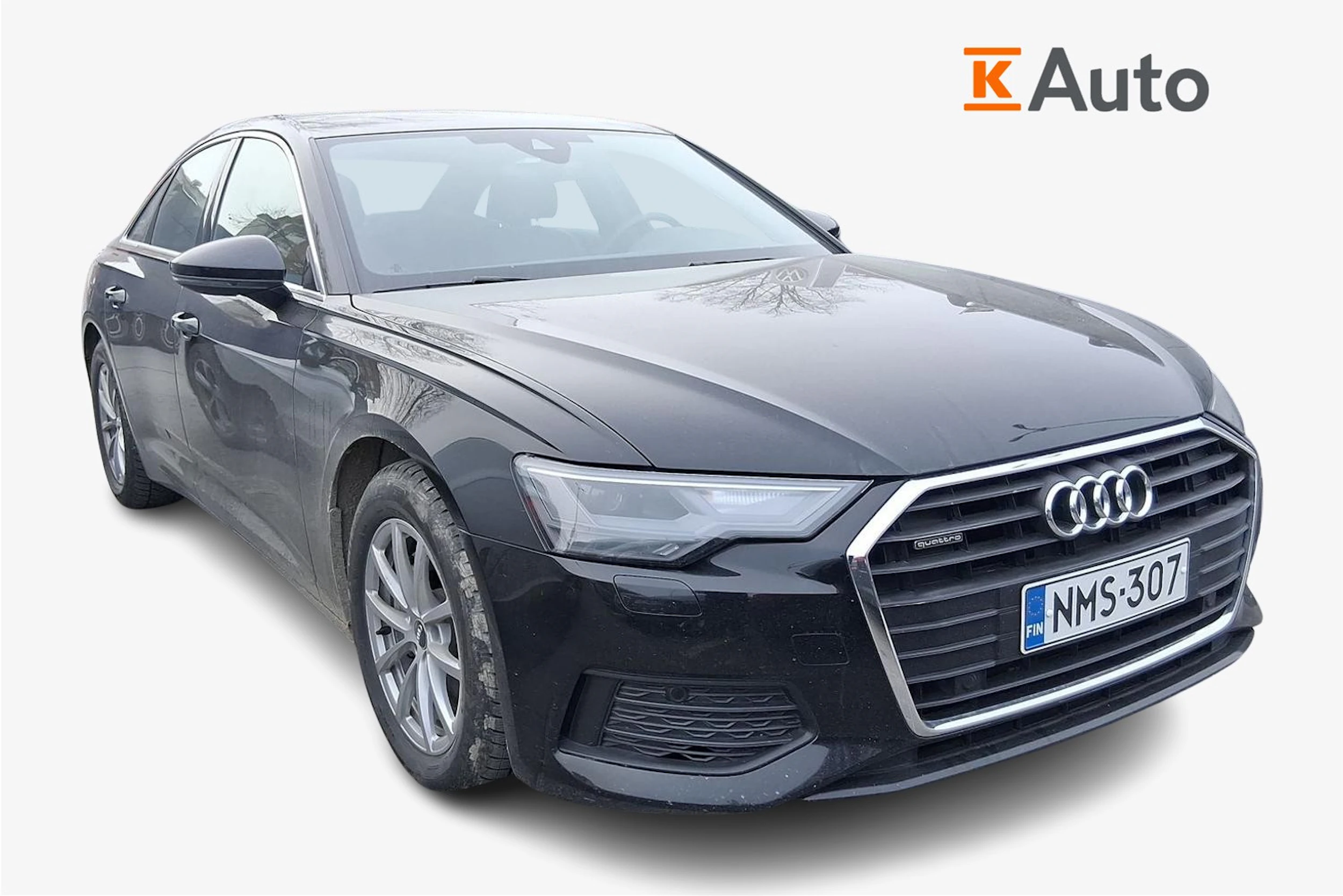 Musta Audi A6 2023 kuva 1.