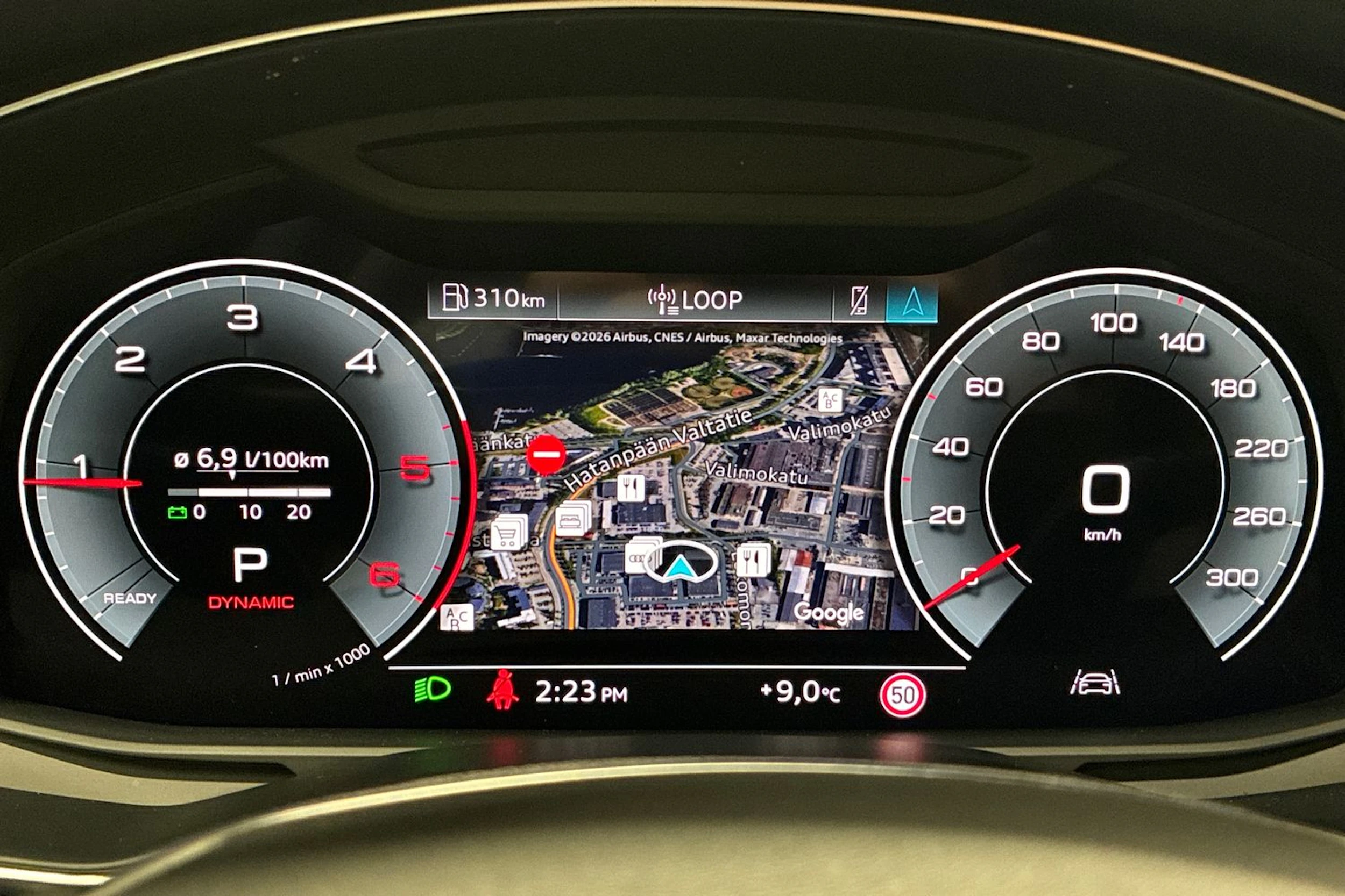 Musta Audi A6 2023 kuva 18.