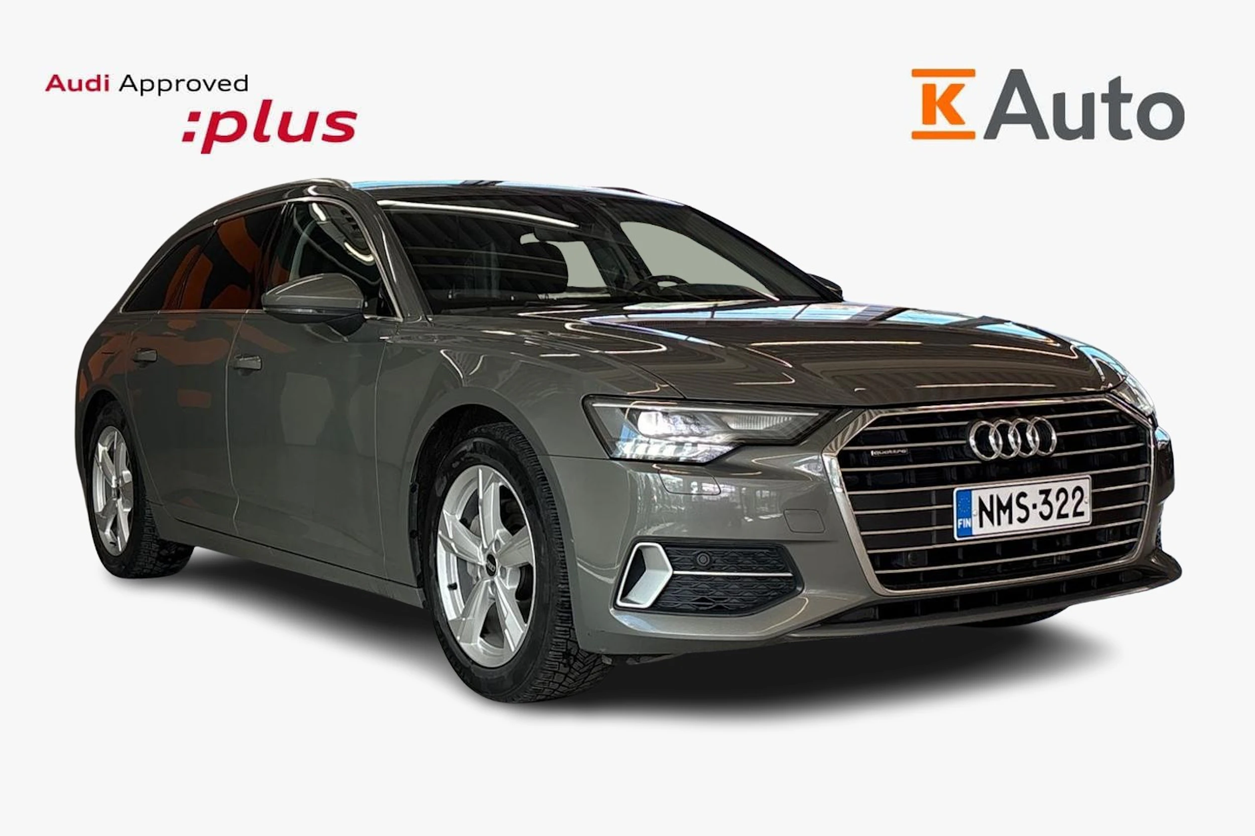 Harmaa Audi A6 2023 kuva 1.