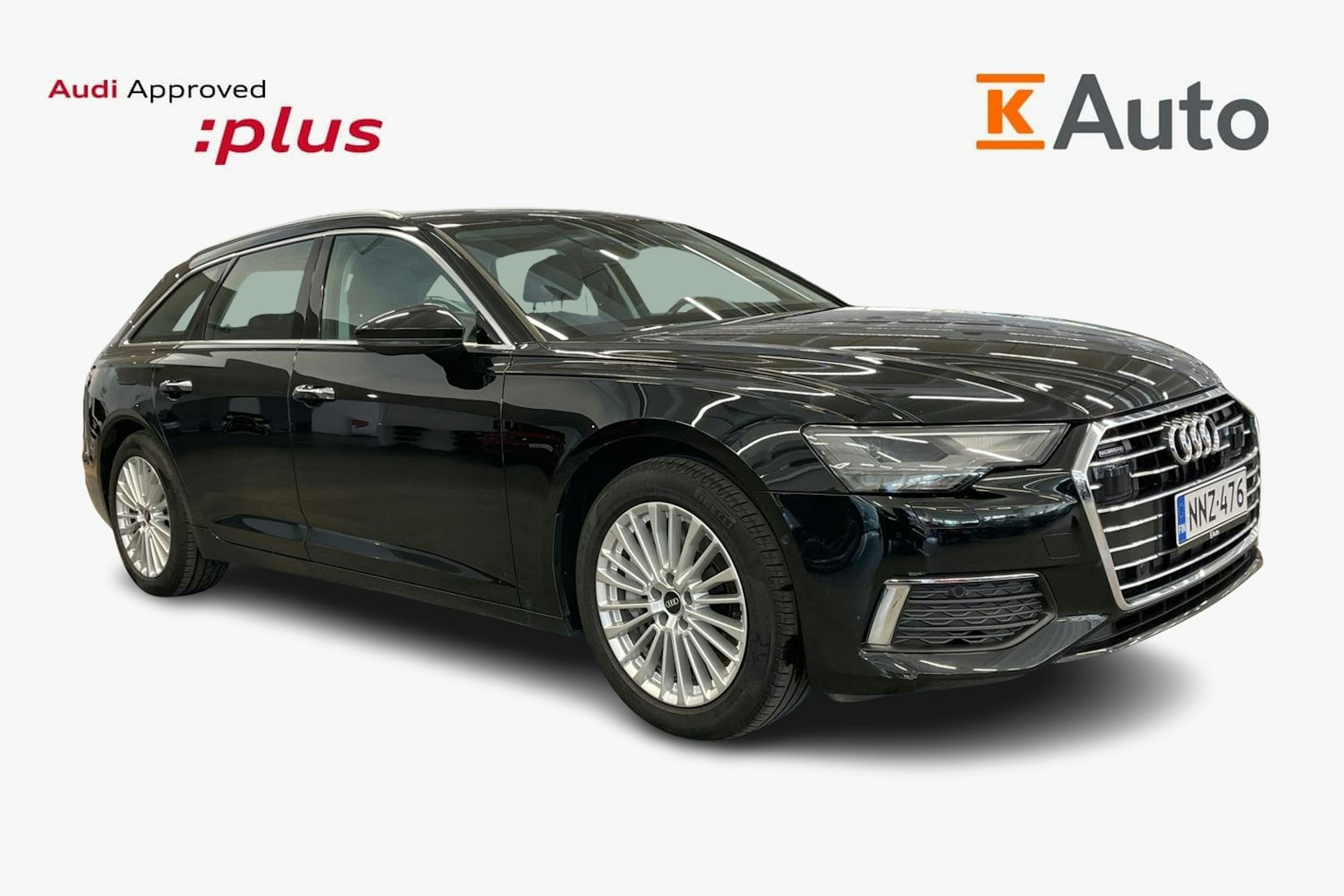 Musta Audi A6 2023 kuva 1.