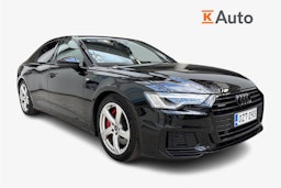 musta Audi A6 2023 kuva 1.