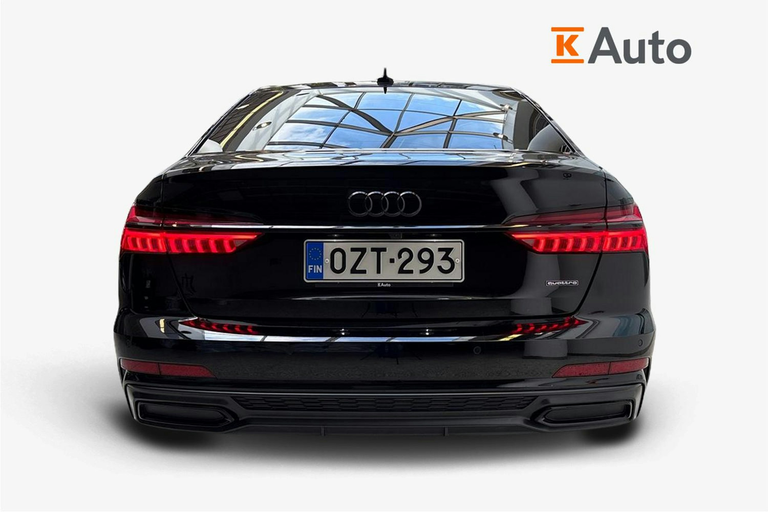 musta Audi A6 2023 kuva 3.