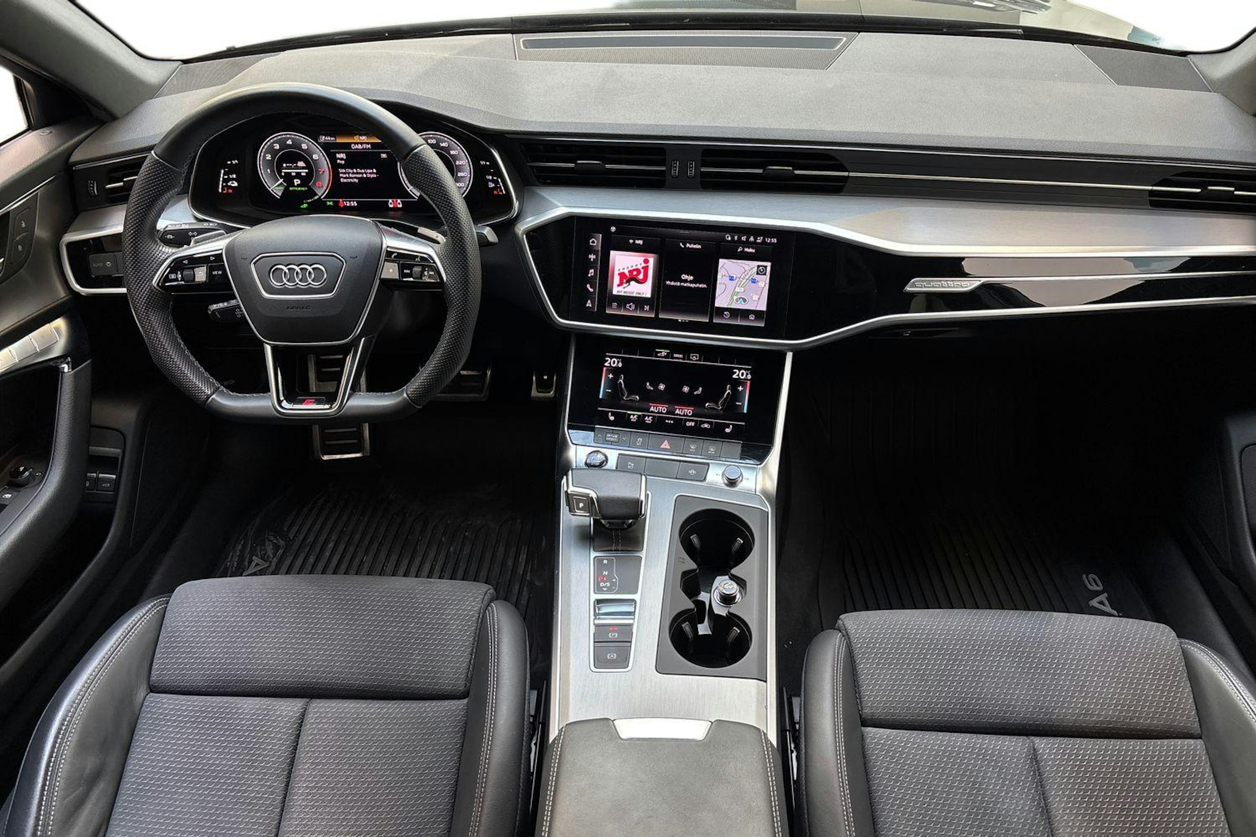 musta Audi A6 2023 kuva 9.