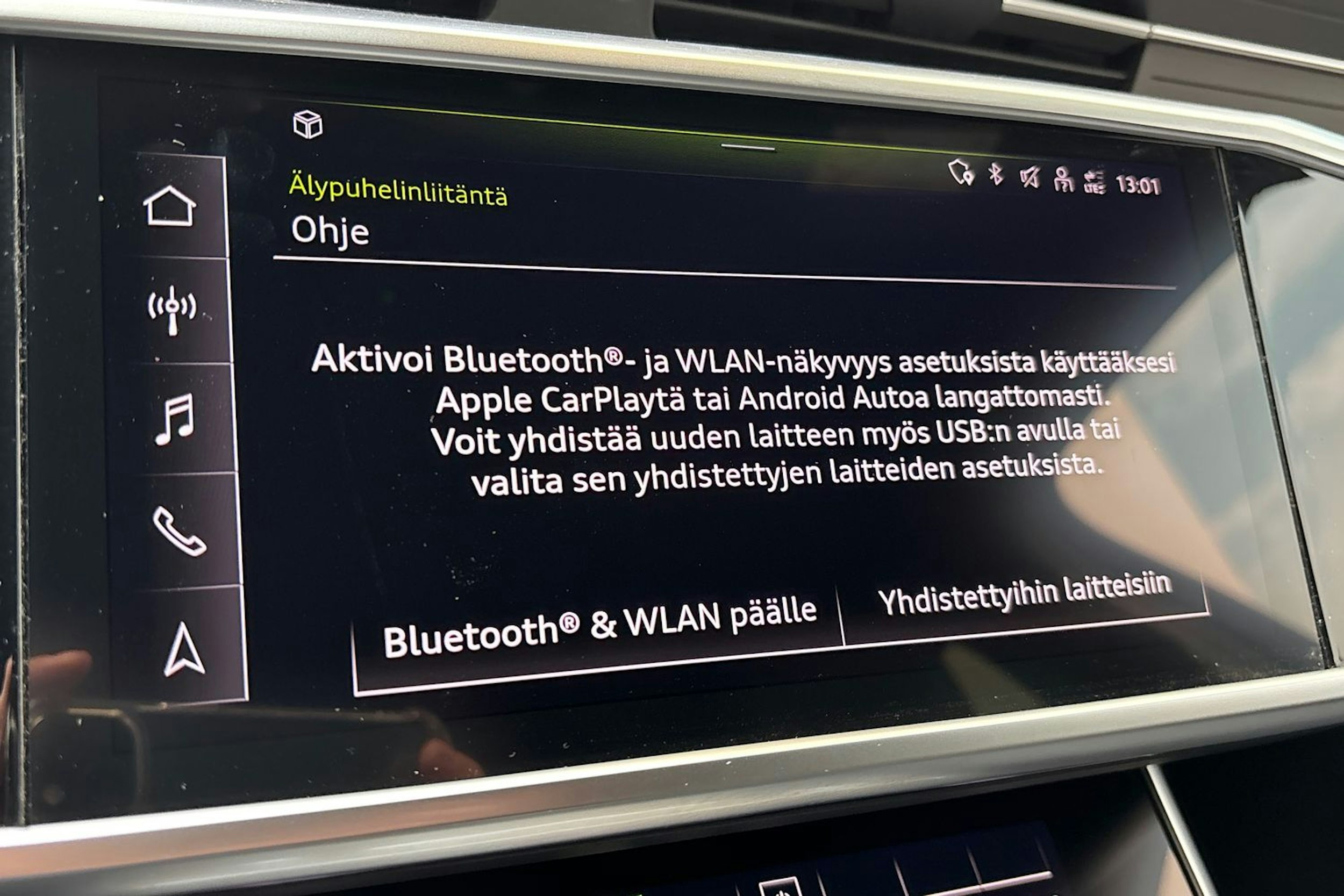 musta Audi A6 2023 kuva 29.