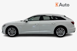 valkoinen Audi A6 2023 kuva 7.