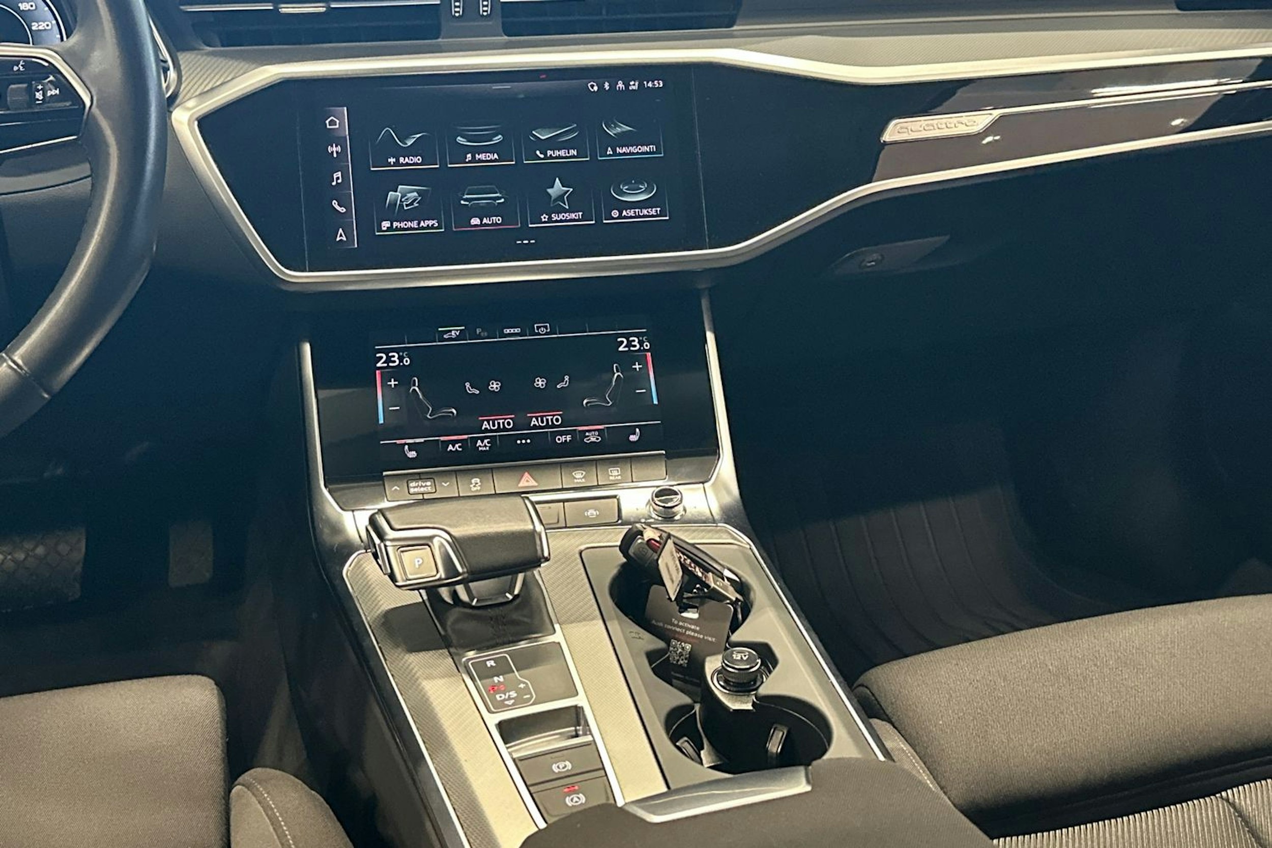 harmaa Audi A6 2023 kuva 19.