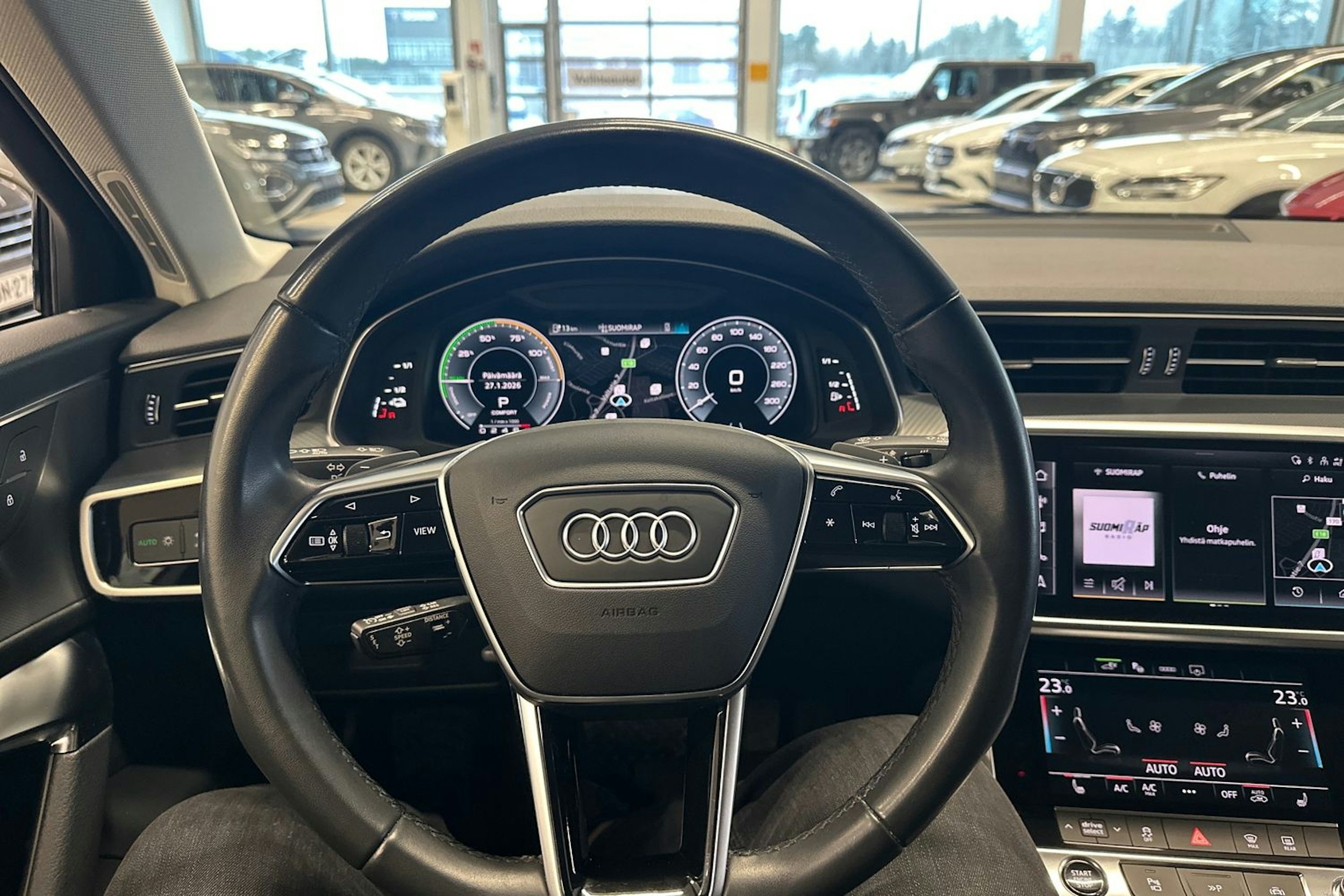 harmaa Audi A6 2023 kuva 27.