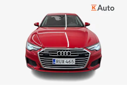 punainen Audi A6 2023 kuva 5.