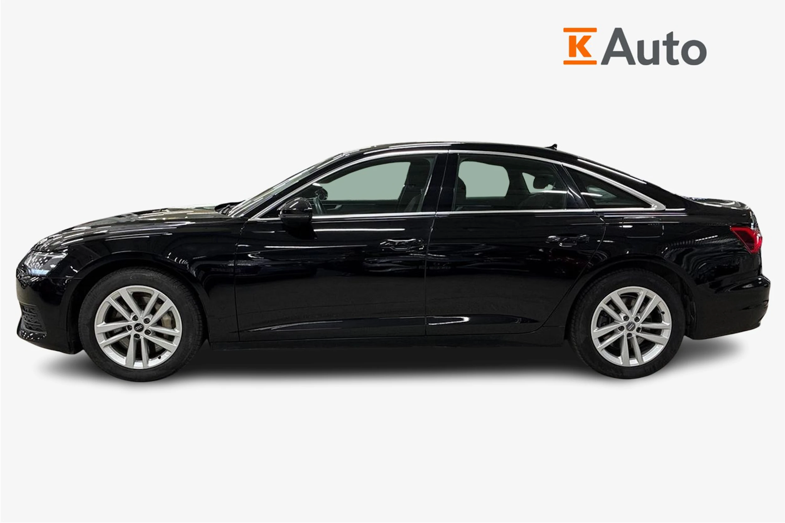musta Audi A6 2023 kuva 5.