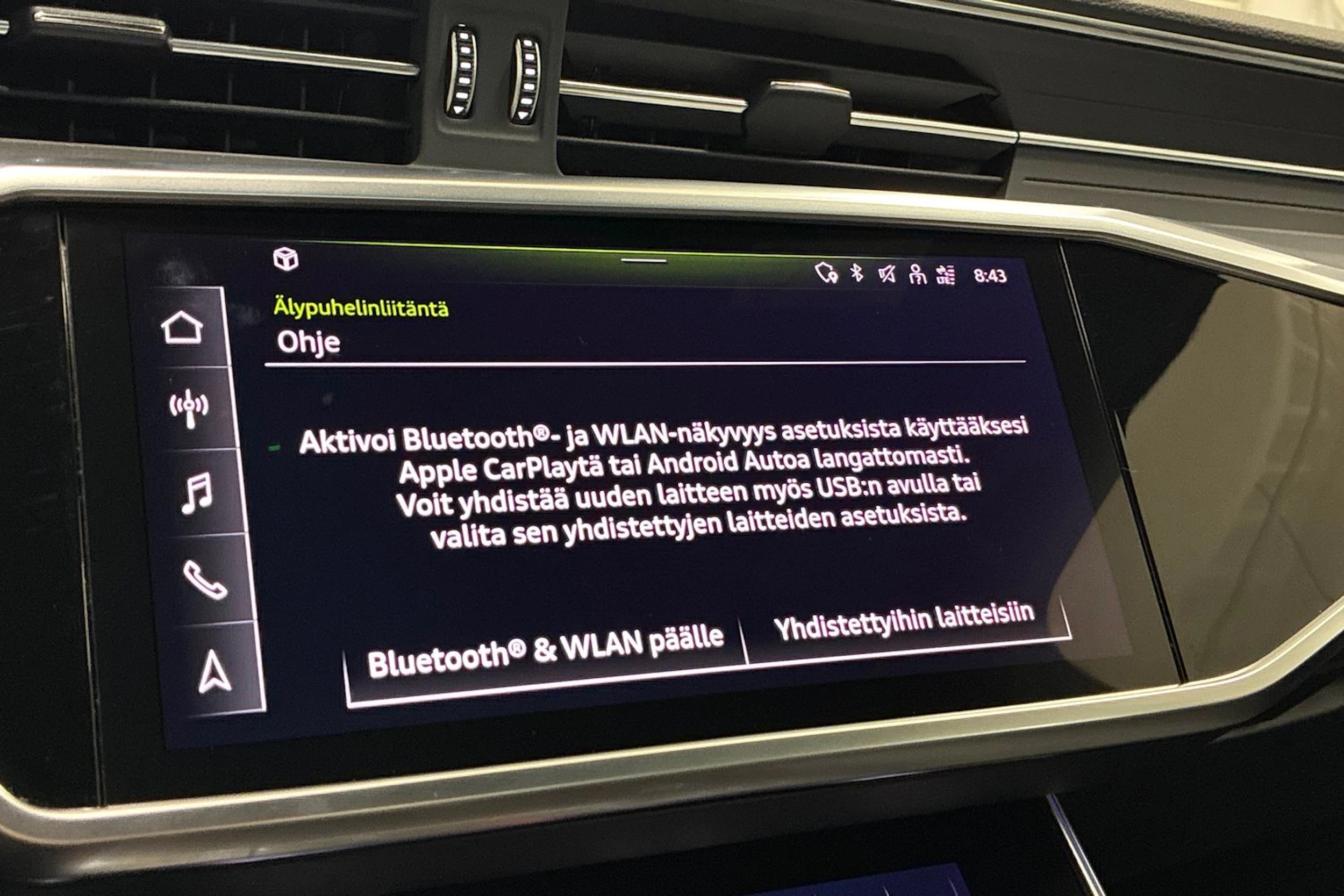 musta Audi A6 2023 kuva 25.