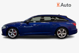 sininen Audi A6 2023 kuva 5.