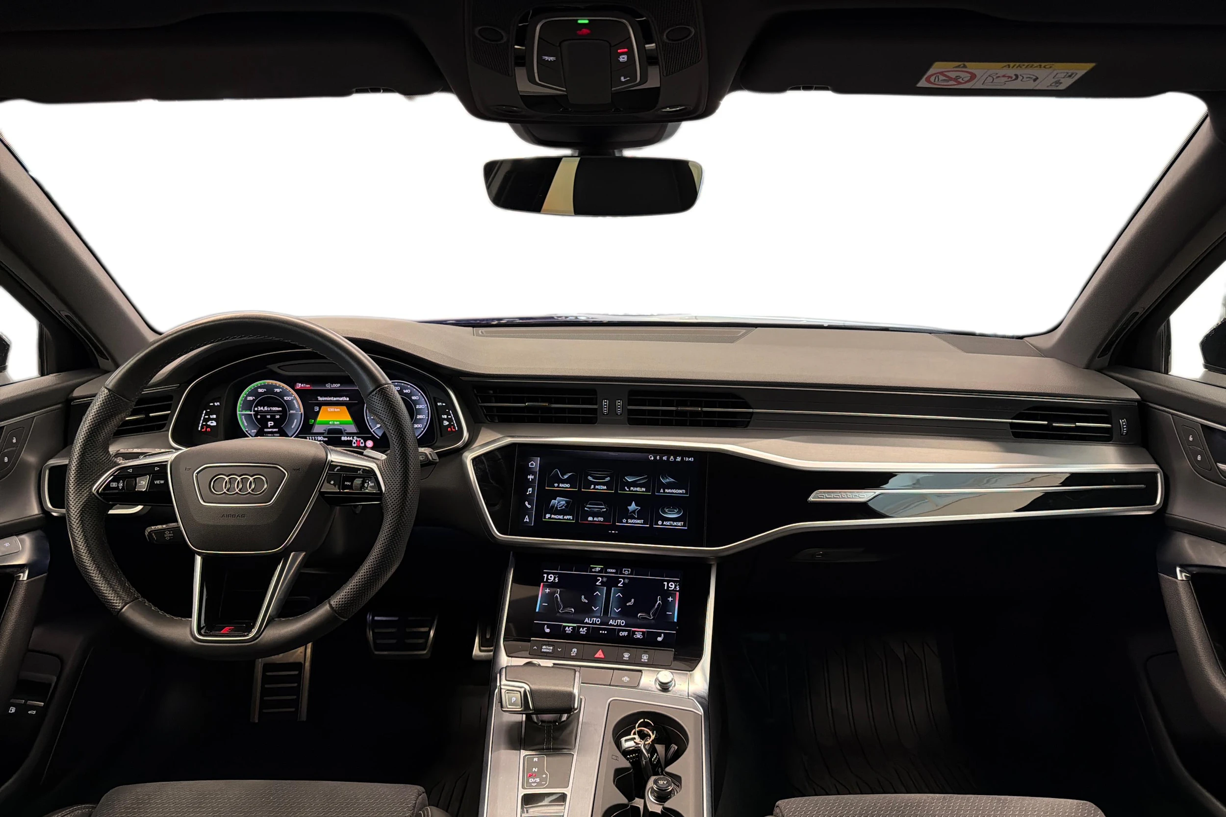 sininen Audi A6 2023 kuva 7.