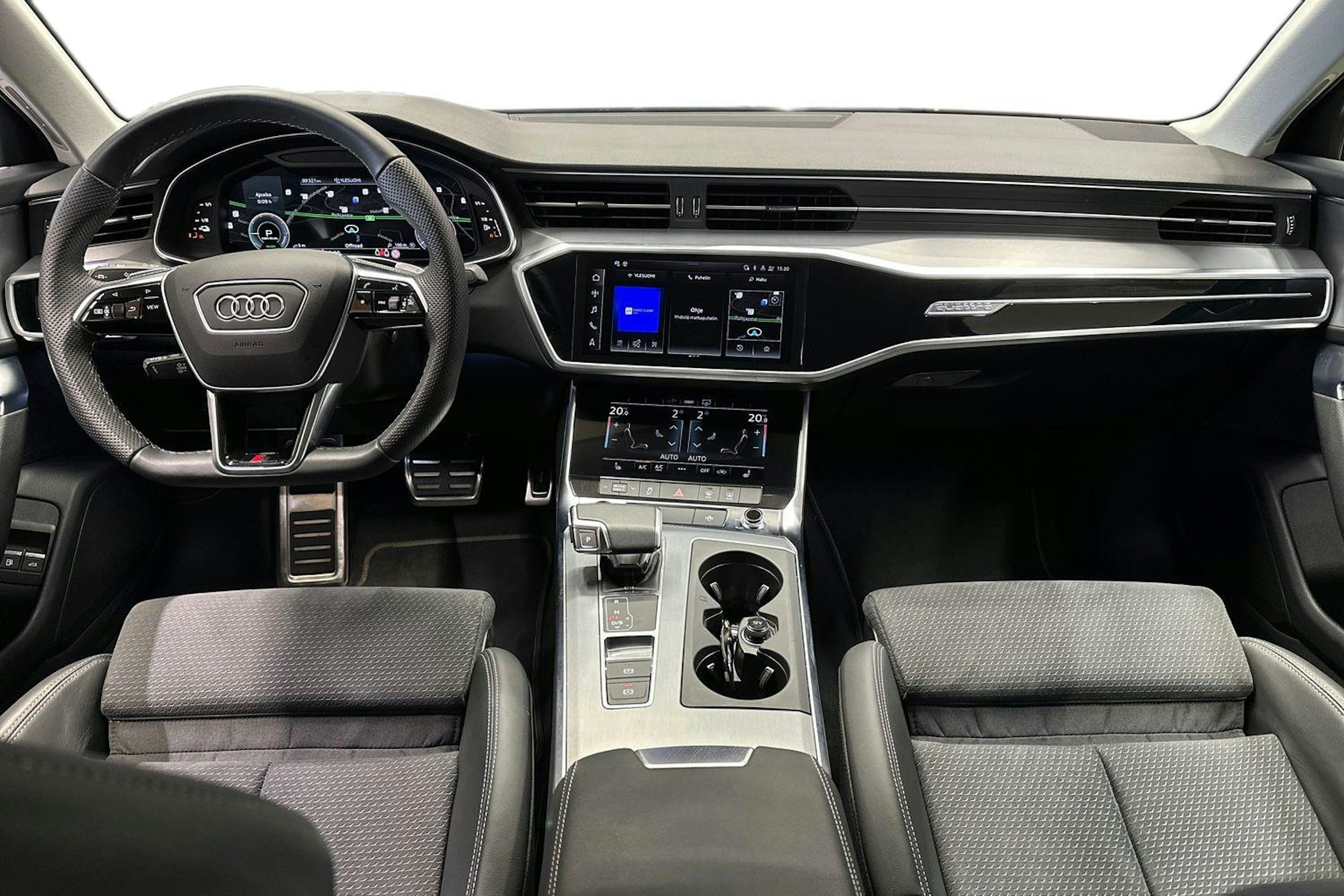 musta Audi A6 2023 kuva 9.