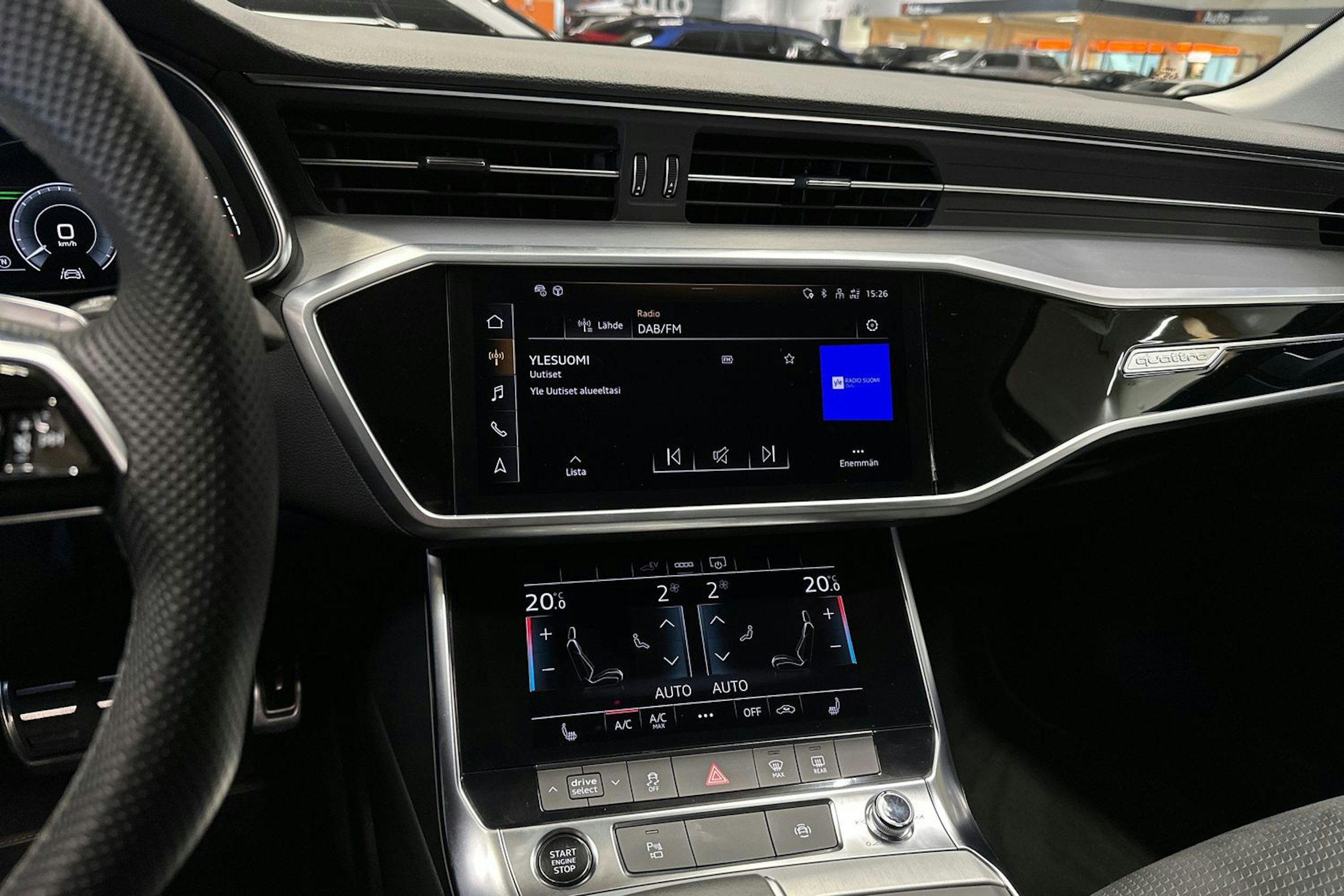 musta Audi A6 2023 kuva 25.