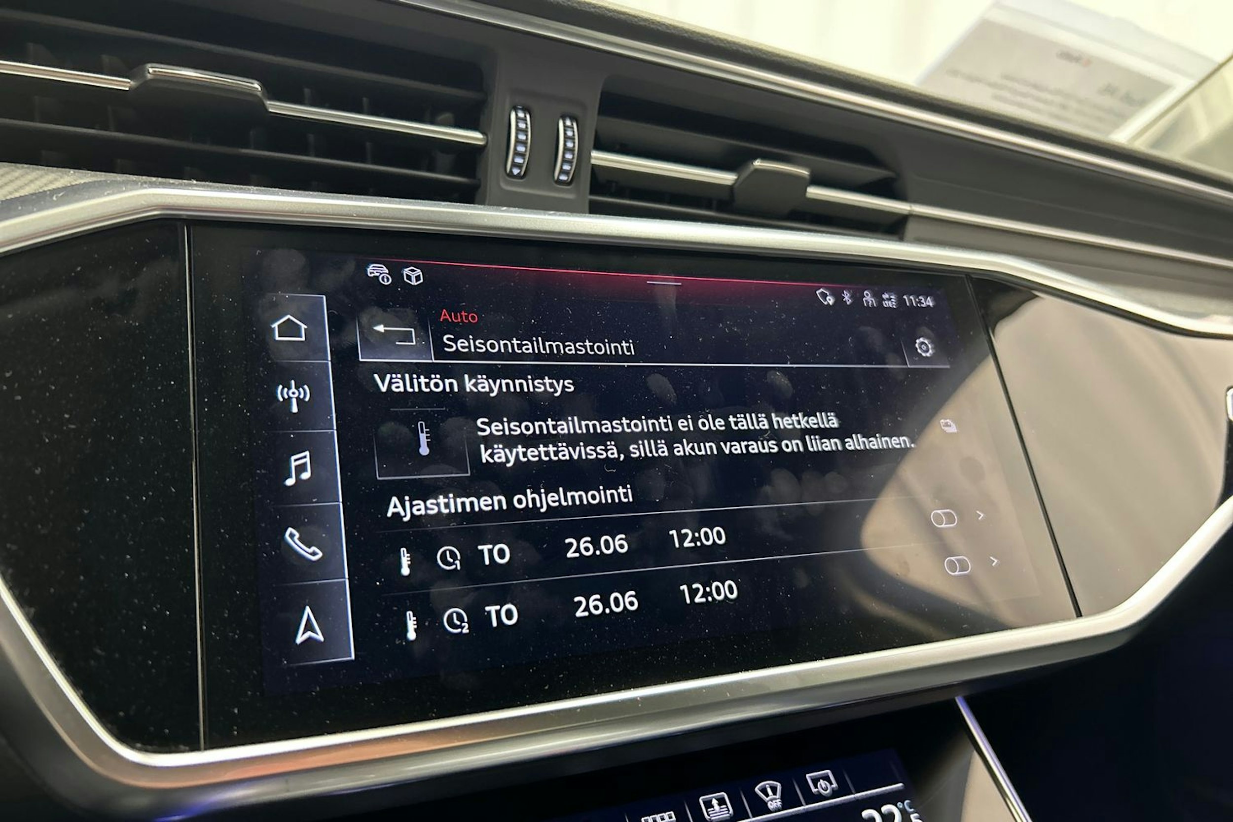 musta Audi A6 2023 kuva 24.