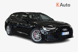 musta Audi A6 2023 kuva 1.