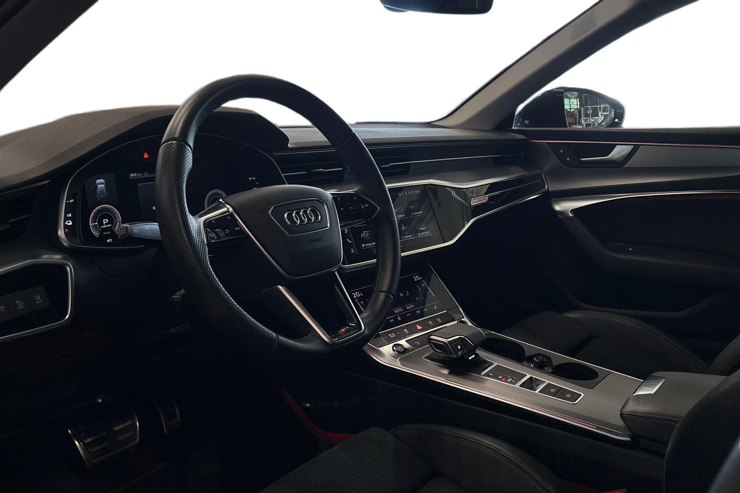 musta Audi A6 2023 kuva 3.