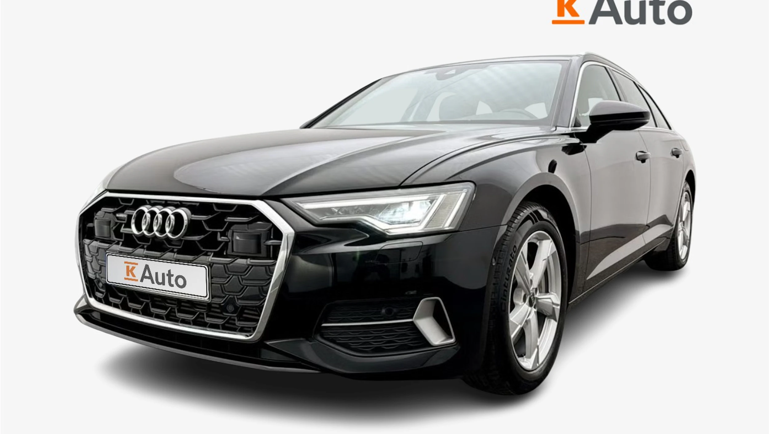 musta Audi A6 2024 kuva 1.