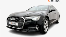 musta Audi A6 2024 kuva 1.